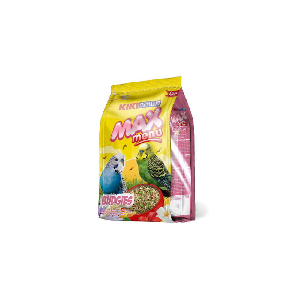 Quru quş yemi Kiki Max Budgies, 1 kq