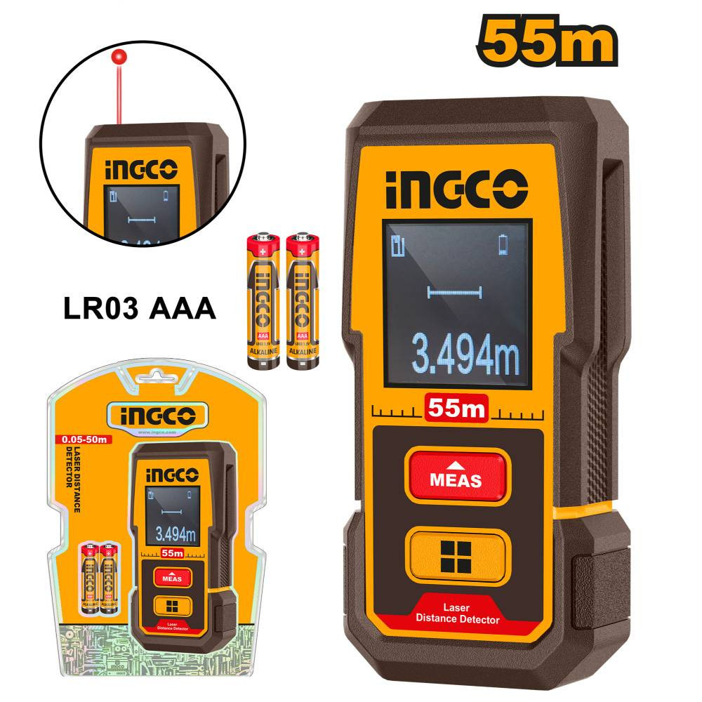 Lazer məsafəölçən Ingco HLDD05086, 55 m