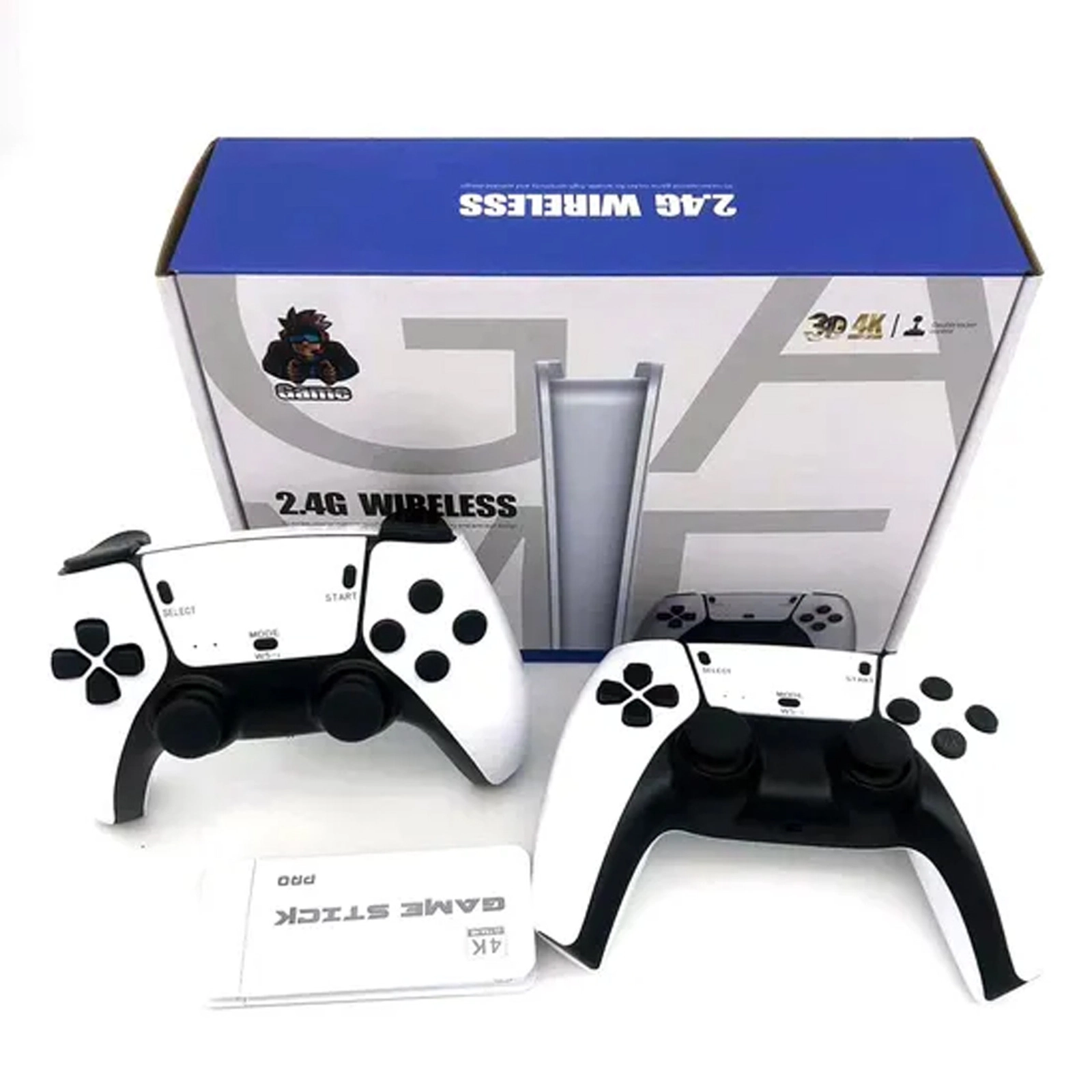 Retro konsol Game Stick Pro 2.4G Wirelees 3D