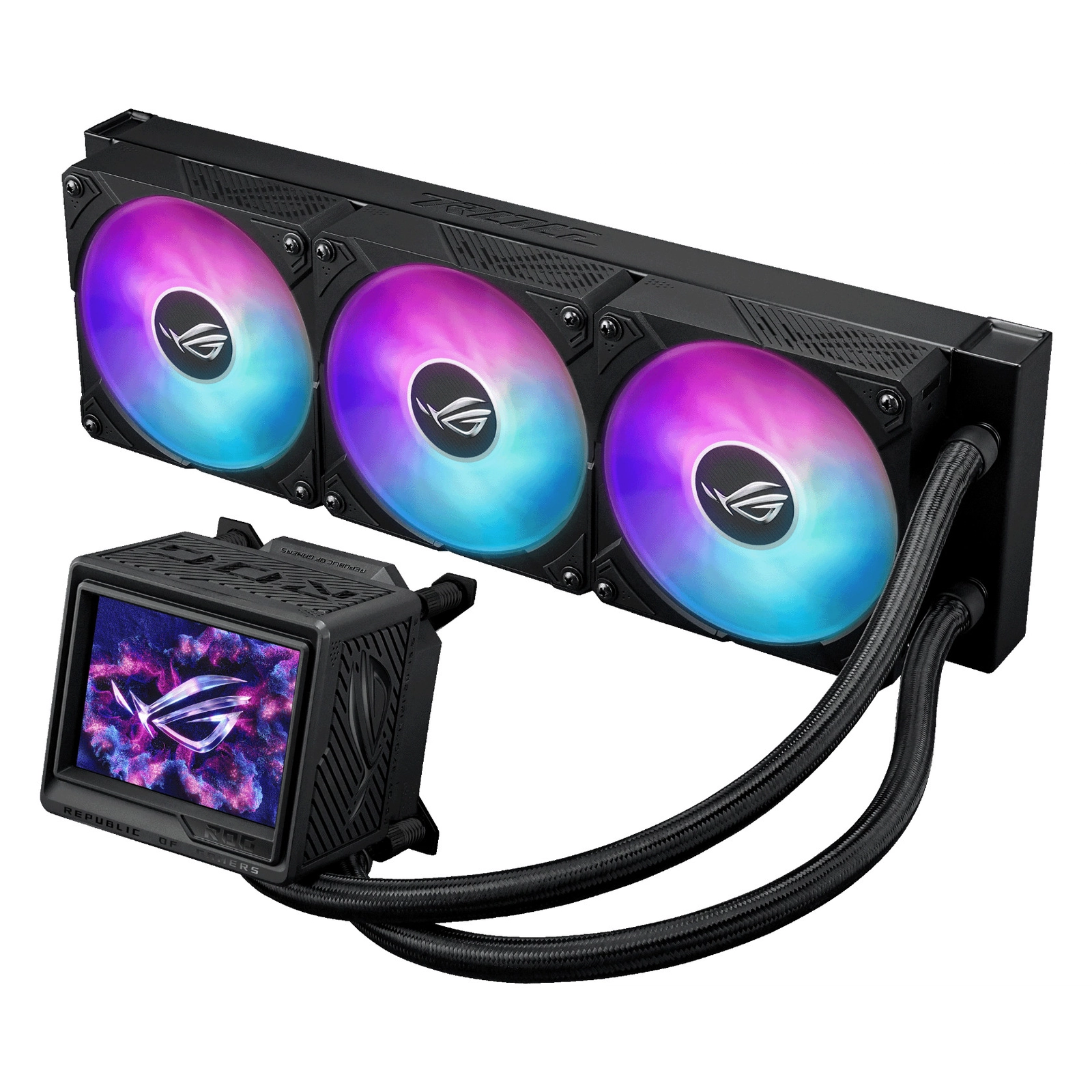 Soyutma sistemi prosessor üçün ASUS ROG RYUJIN III 360 ARGB Extreme liquid CPU cooler 90RC0131-M0EAY0