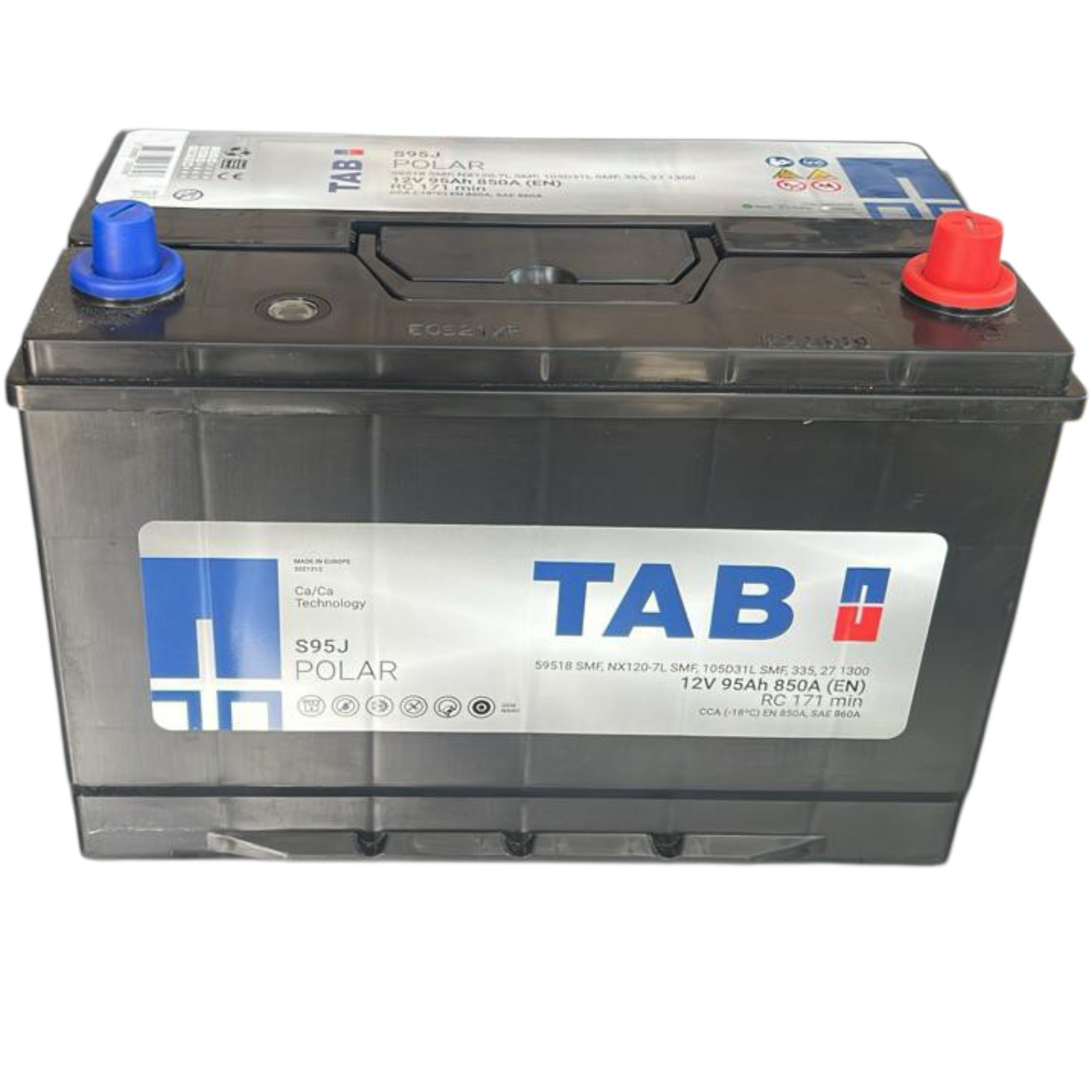 Avtomobil akkumulyatoru TAB Polar 95Ah 850 Ah