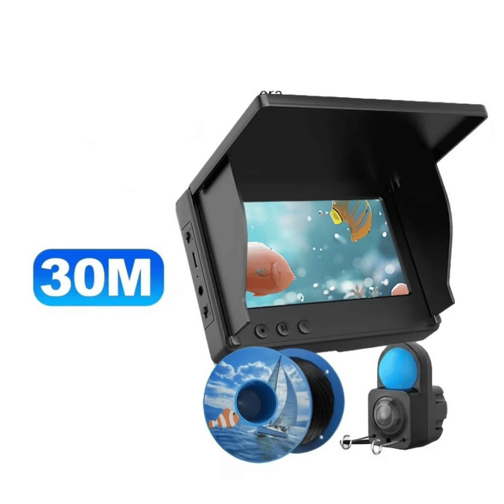 Balıqçılıq üçün portativ sualtı kamera, 30 m