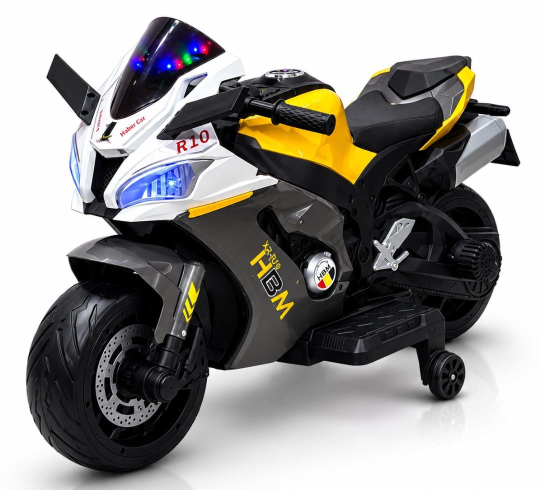 Uşaq elektrikli motosikl ABC_R10, 3 yaşdan, rəngbərəng