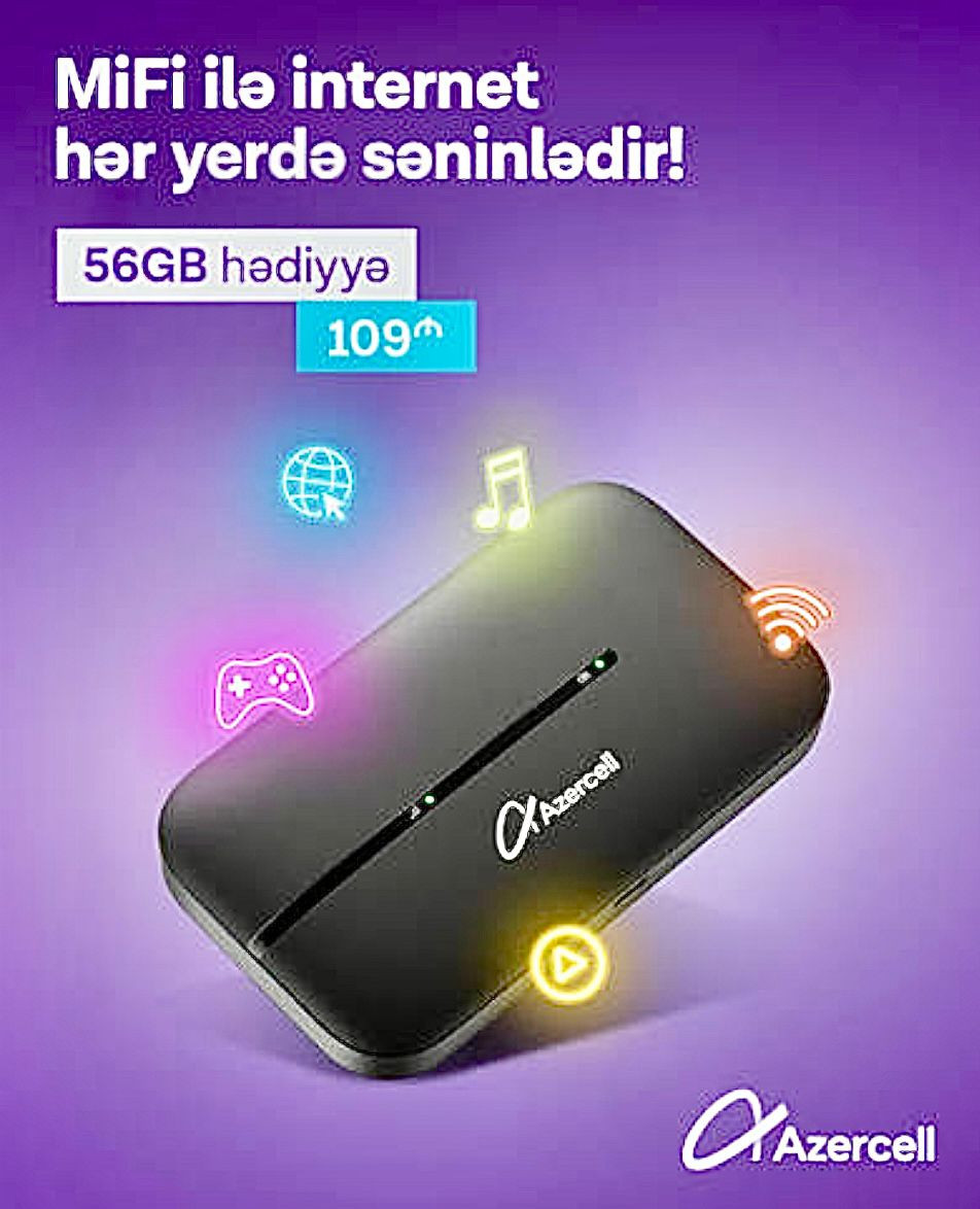 MiFi cihazı Azercell