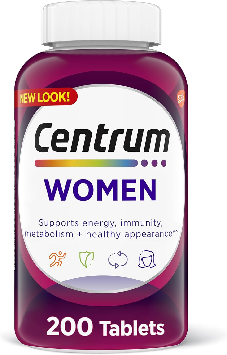 Mineral-vitamin kompleksi Centrum Women, 200 tablet