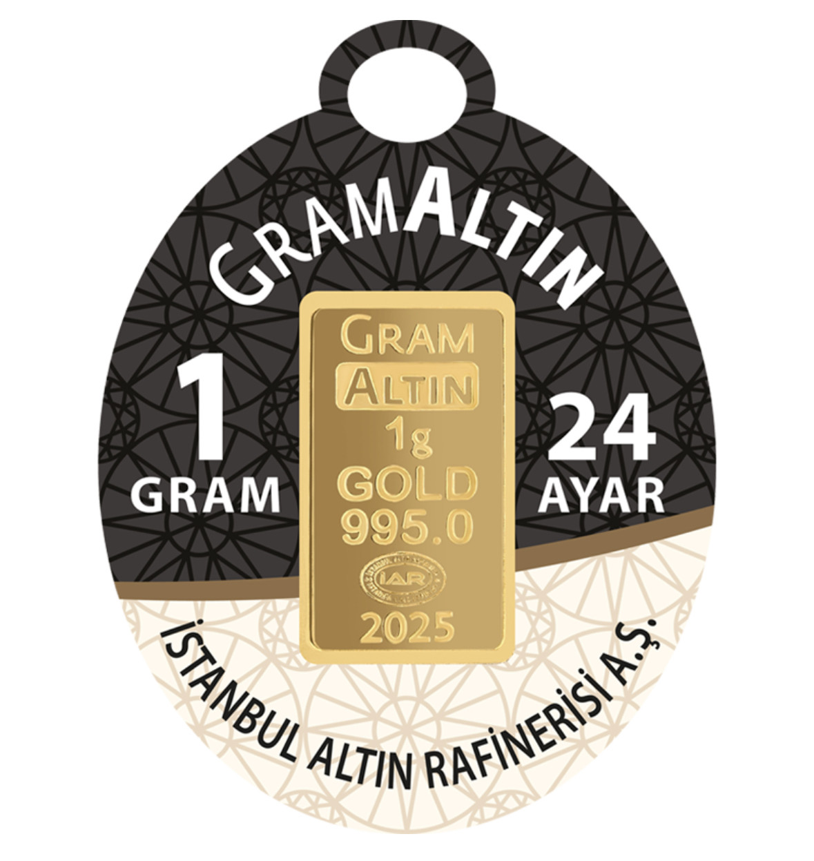 Külçə GG873, qızıl 995 əyar