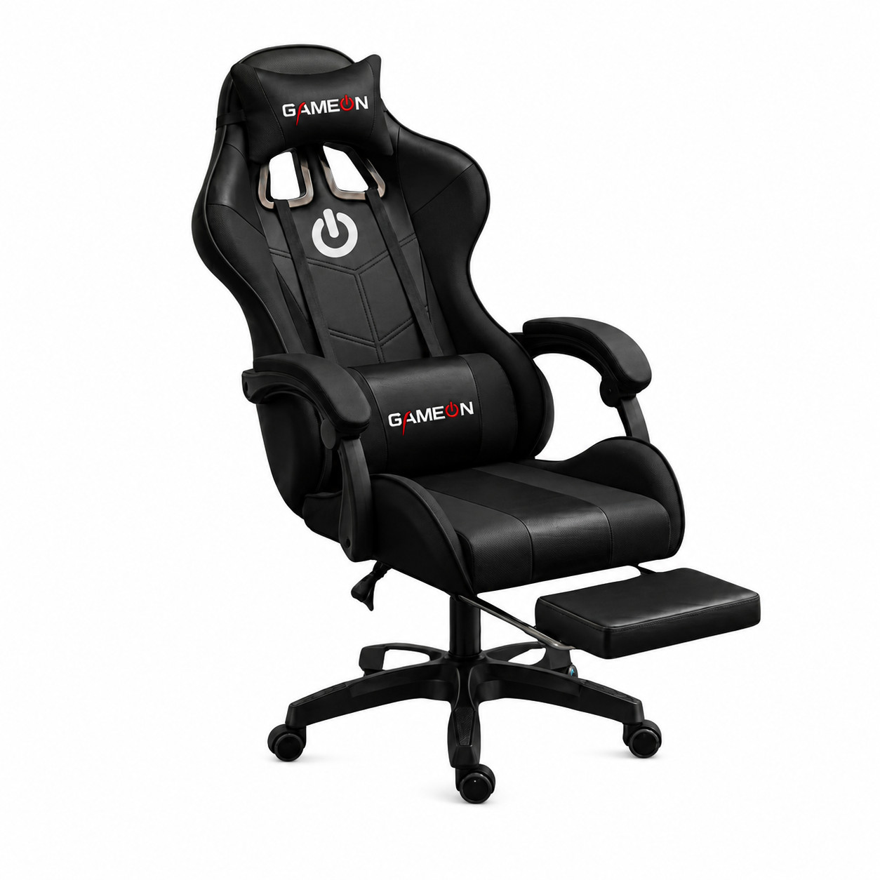 Oyun kreslosu GameOn GO-7001-BK, qara
