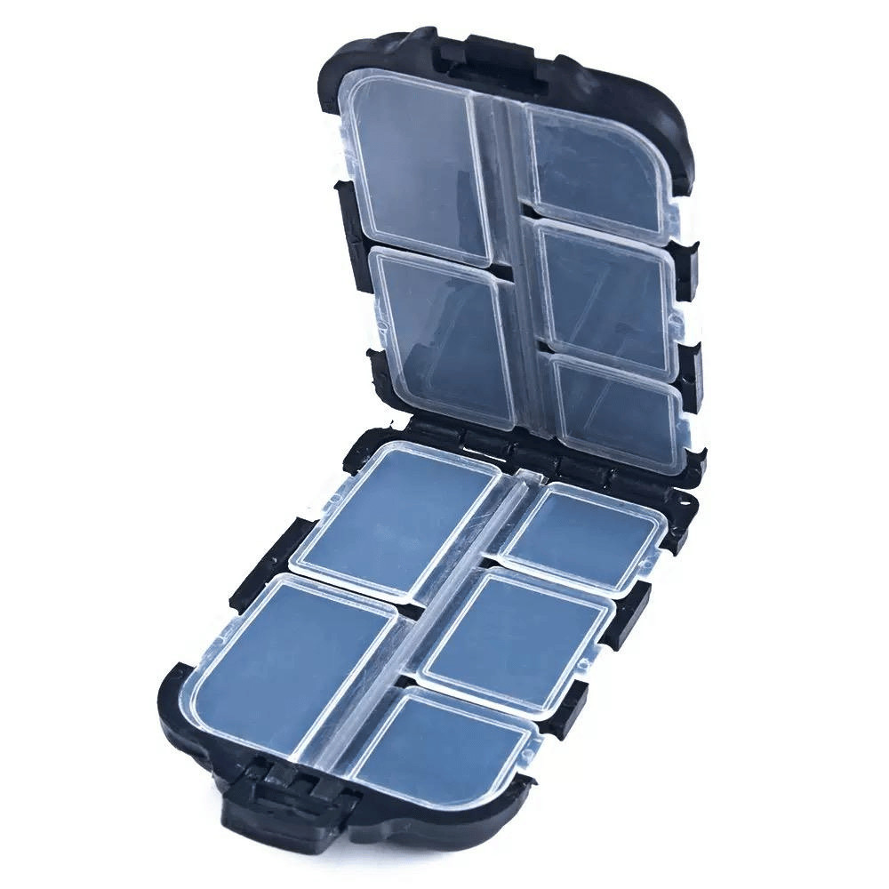 Balıqçılıq üçün qarmaq qabı 0002, çox bölməli