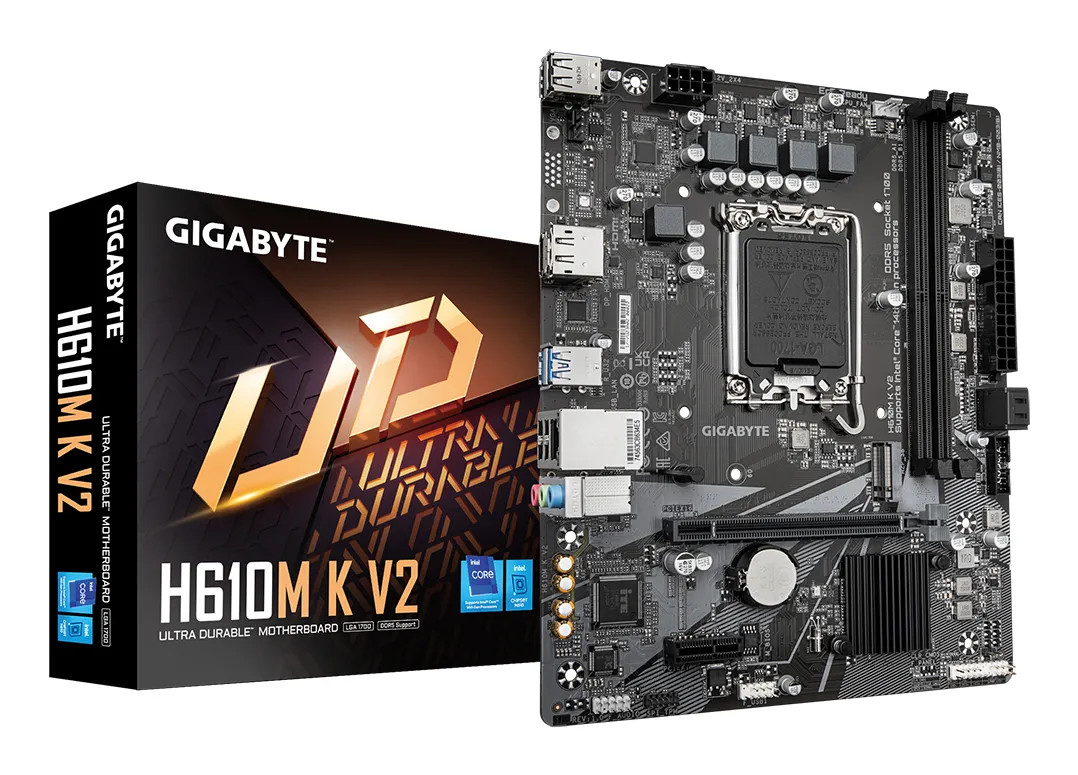 Ana plata Gigabyte H610M K V2 DDR5