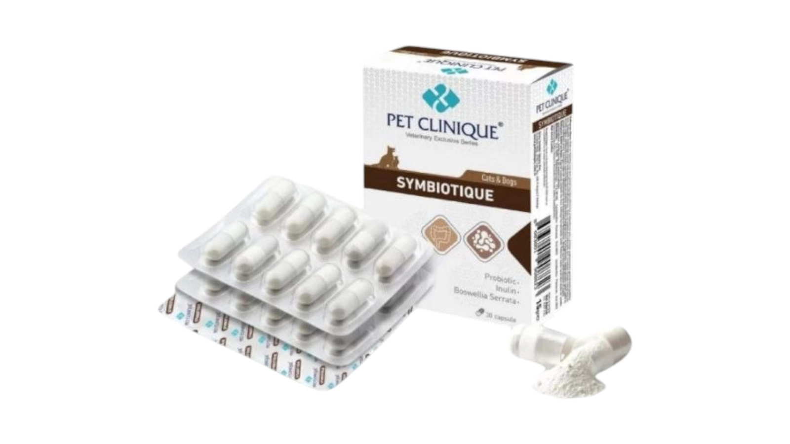Probiotik Pet Clinique Cats Dogs Symbiotique, 5 həb