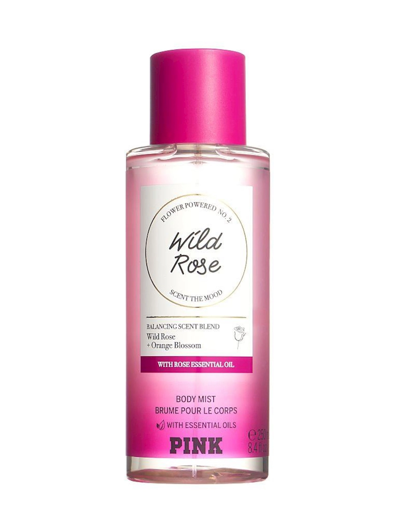 Bədən üçün sprey Victoria's Secret Wild Rose Pink 250 ml