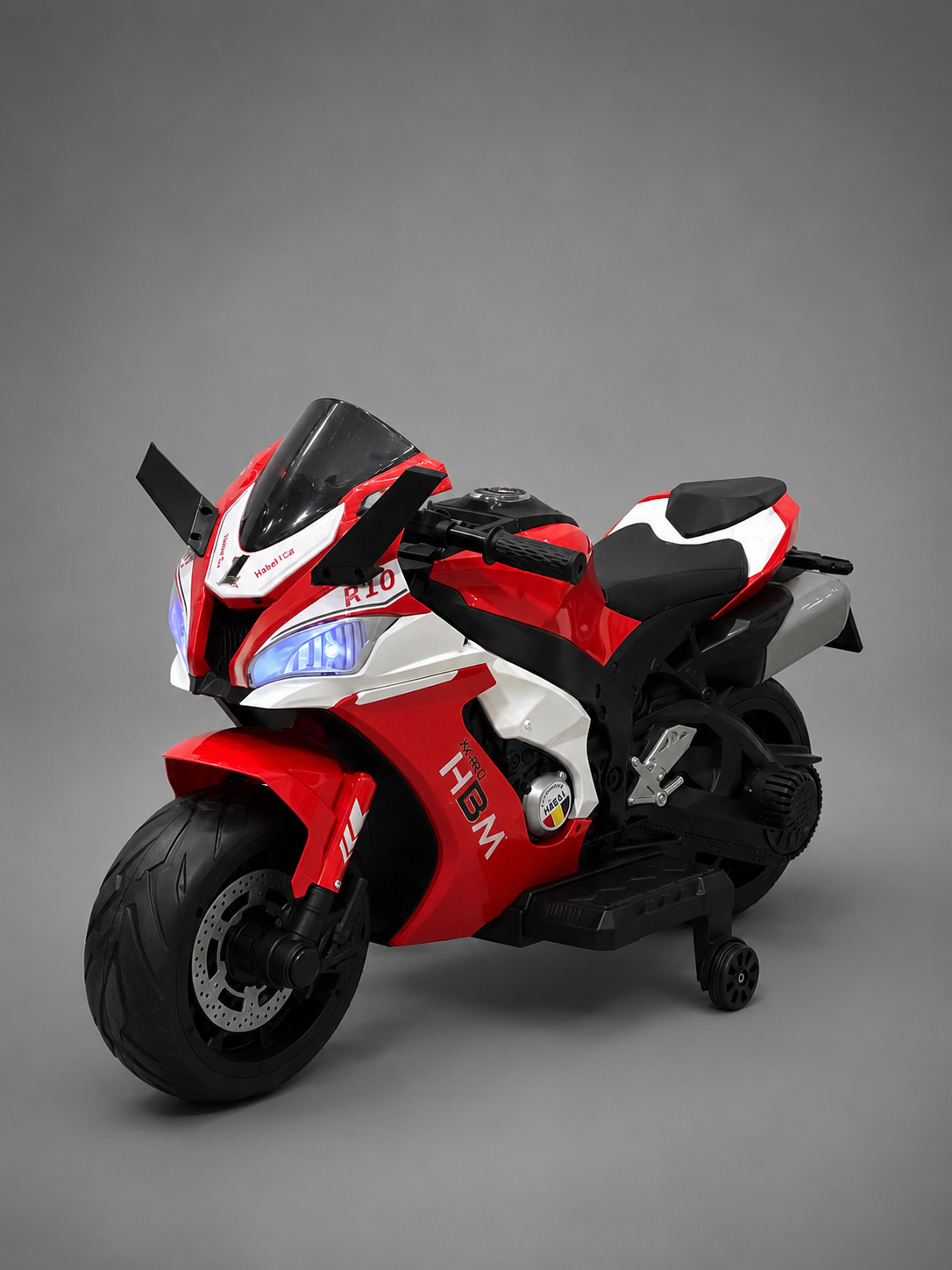 Elektrik motosiklet10 km/s, qırmızı