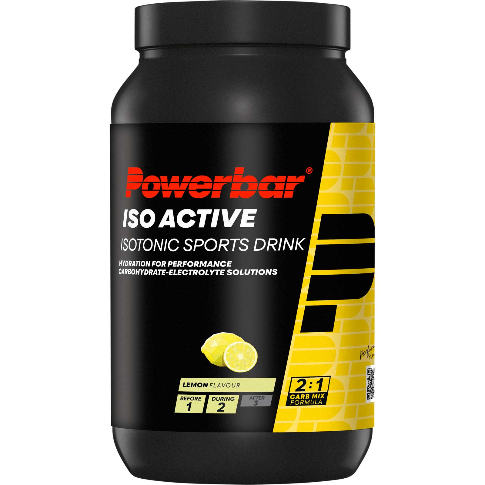 Izotonik Powerbar IsoActive Lemon, 1.32 kq