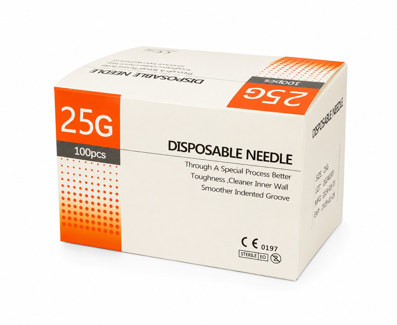 Şpris 25G/4mm, 100 əd