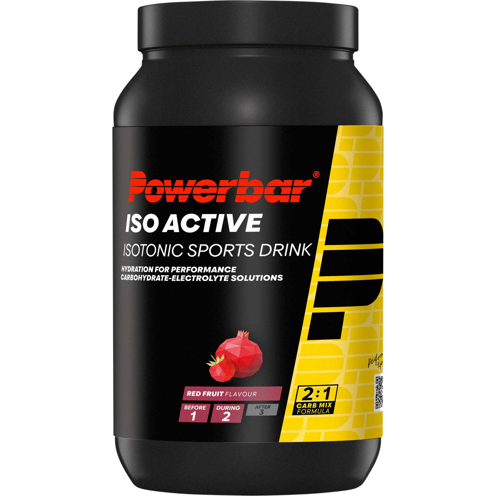 Izotonik Powerbar IsoActive Red Fruit, 1.32 kq