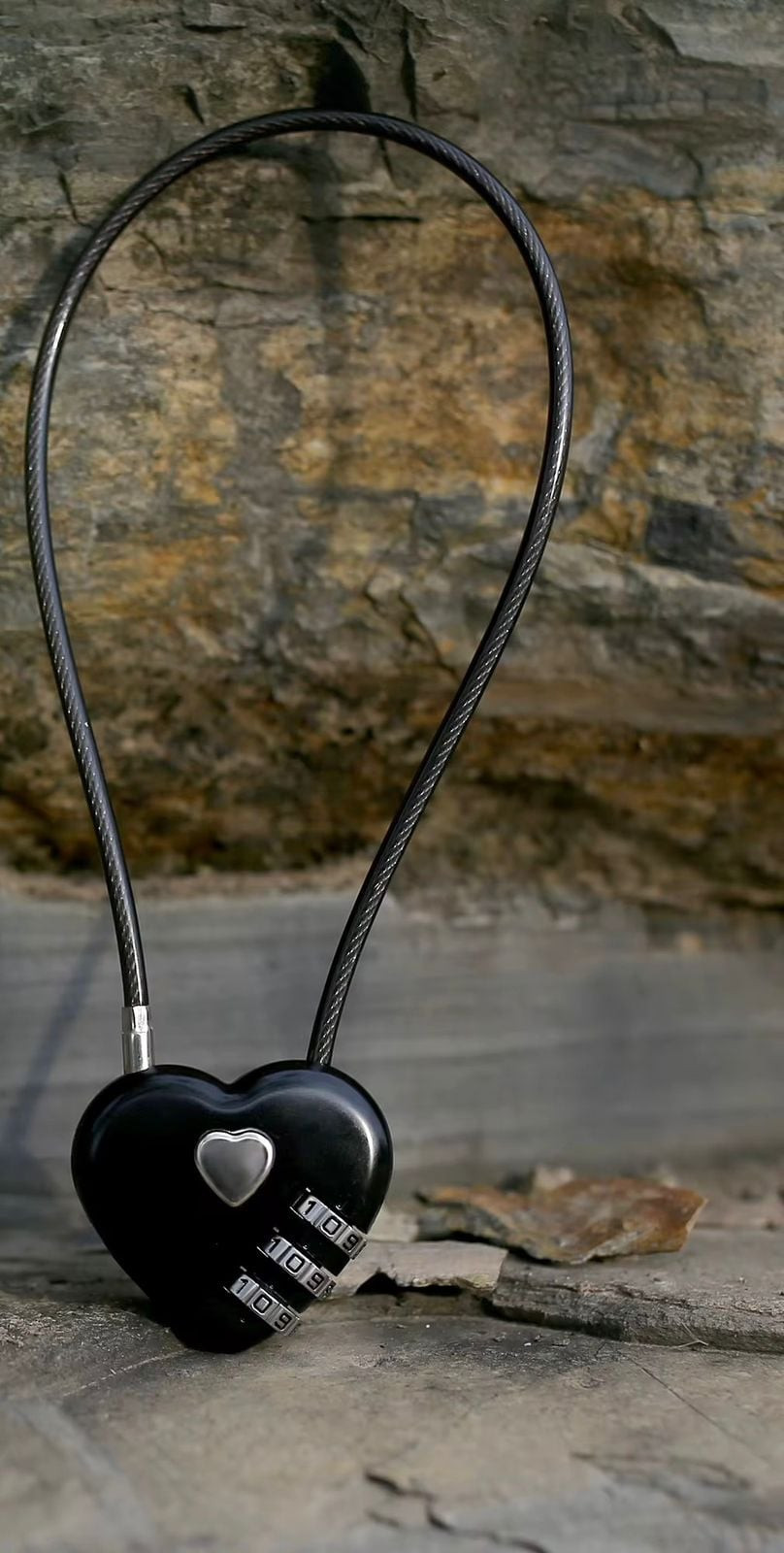 Baqaj üçün qıfıl, qara, metal.