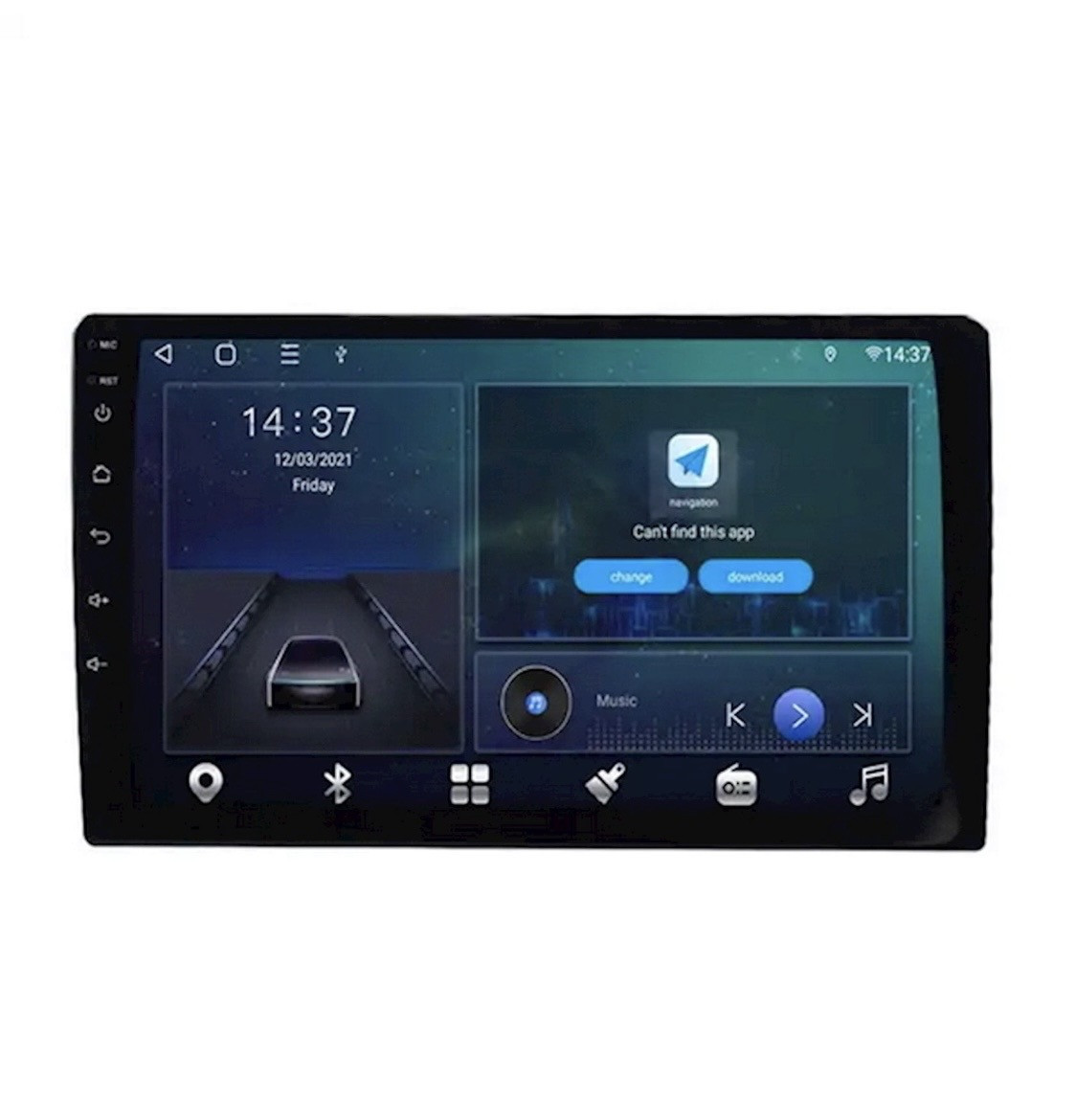 Avtomobil monitoru TS18 Pro.