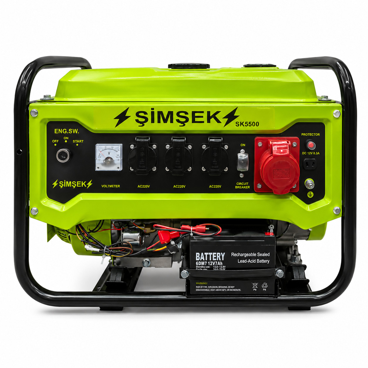 Benzin generatoru Şimşek 5.5 kWt