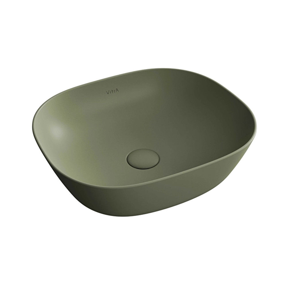 Çanaq lavabo kvadrat 45 sm Matt Moss Green