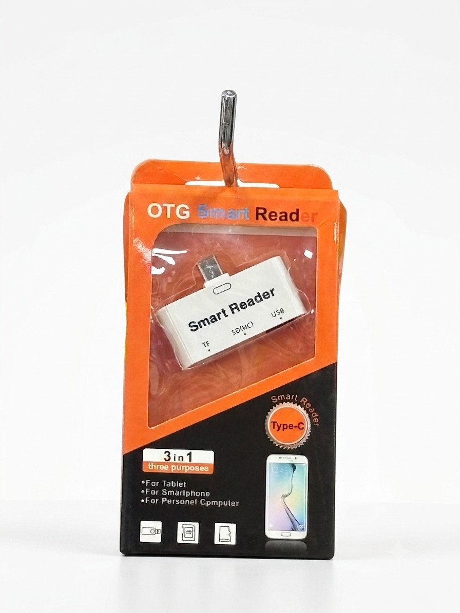 Kart oxuyucusu USB Type-C MicroSD, SD, TF, USB, Ağ