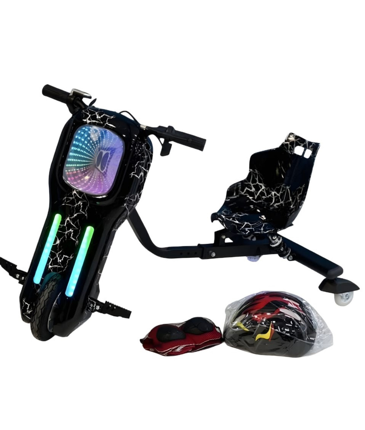 Elektrik skuter Drift, qara