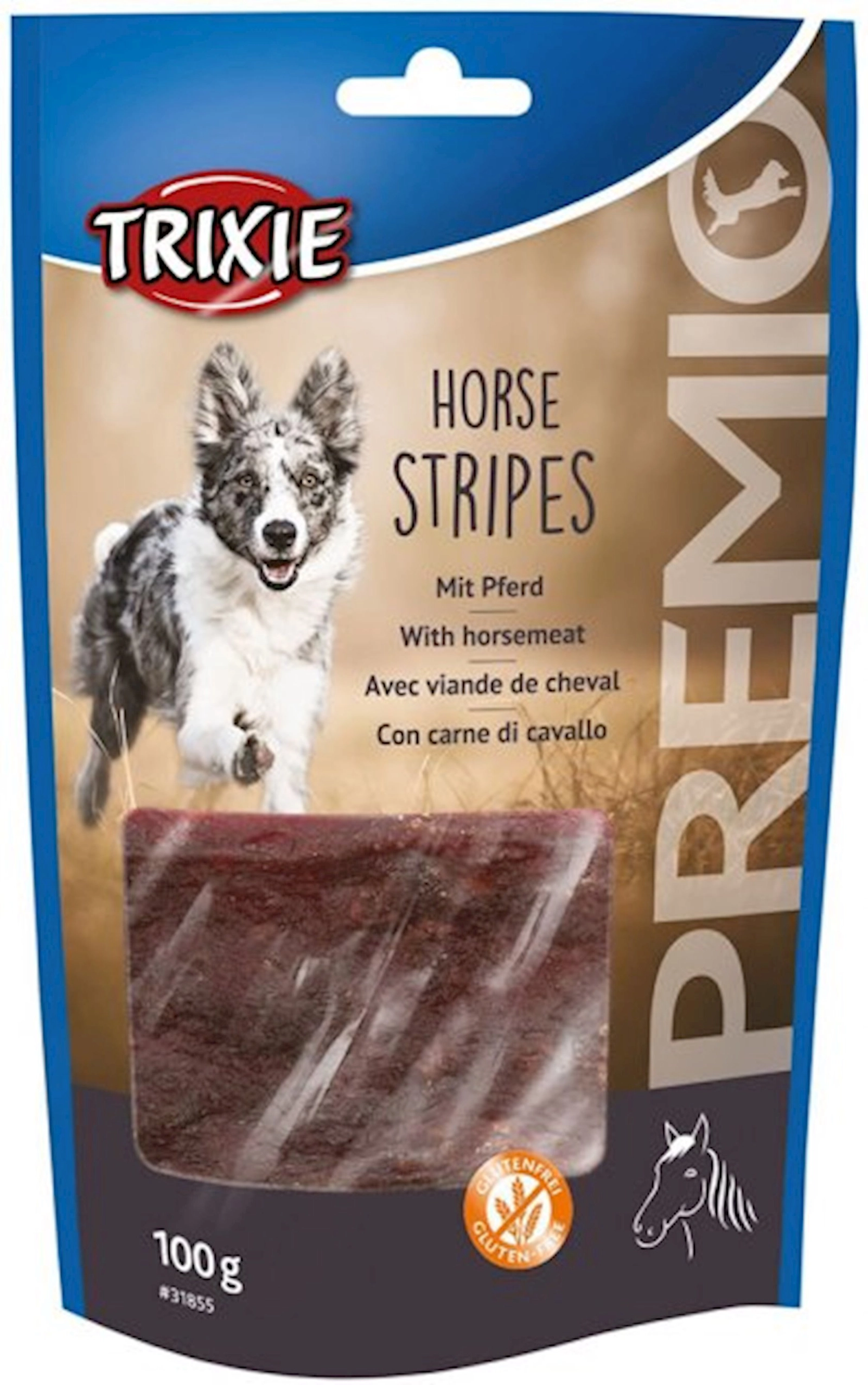 İtlər üçün məzə Trixie Premio Horse Stripes, 110 q