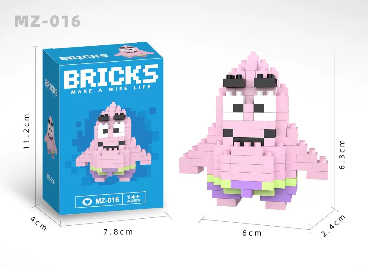 Konstruktor Lego Sponge Bob, 166 ədəd