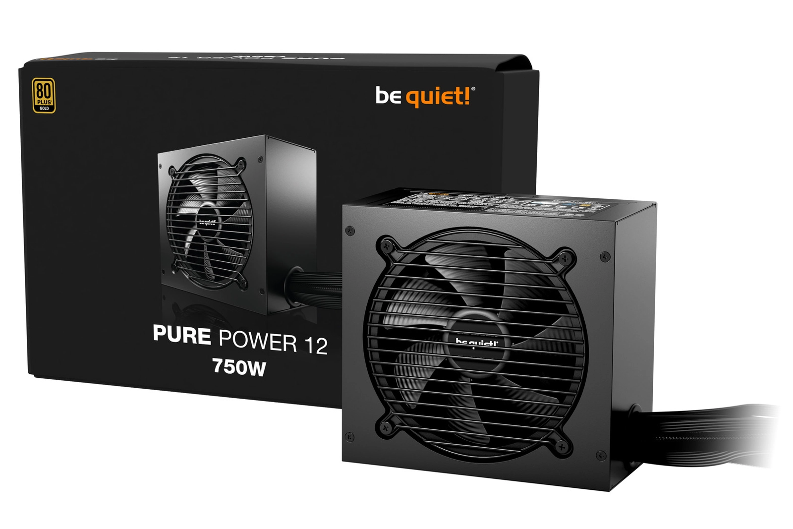 Qida bloku Be Quiet Pure Power 12 750W, 80 Gold Plus