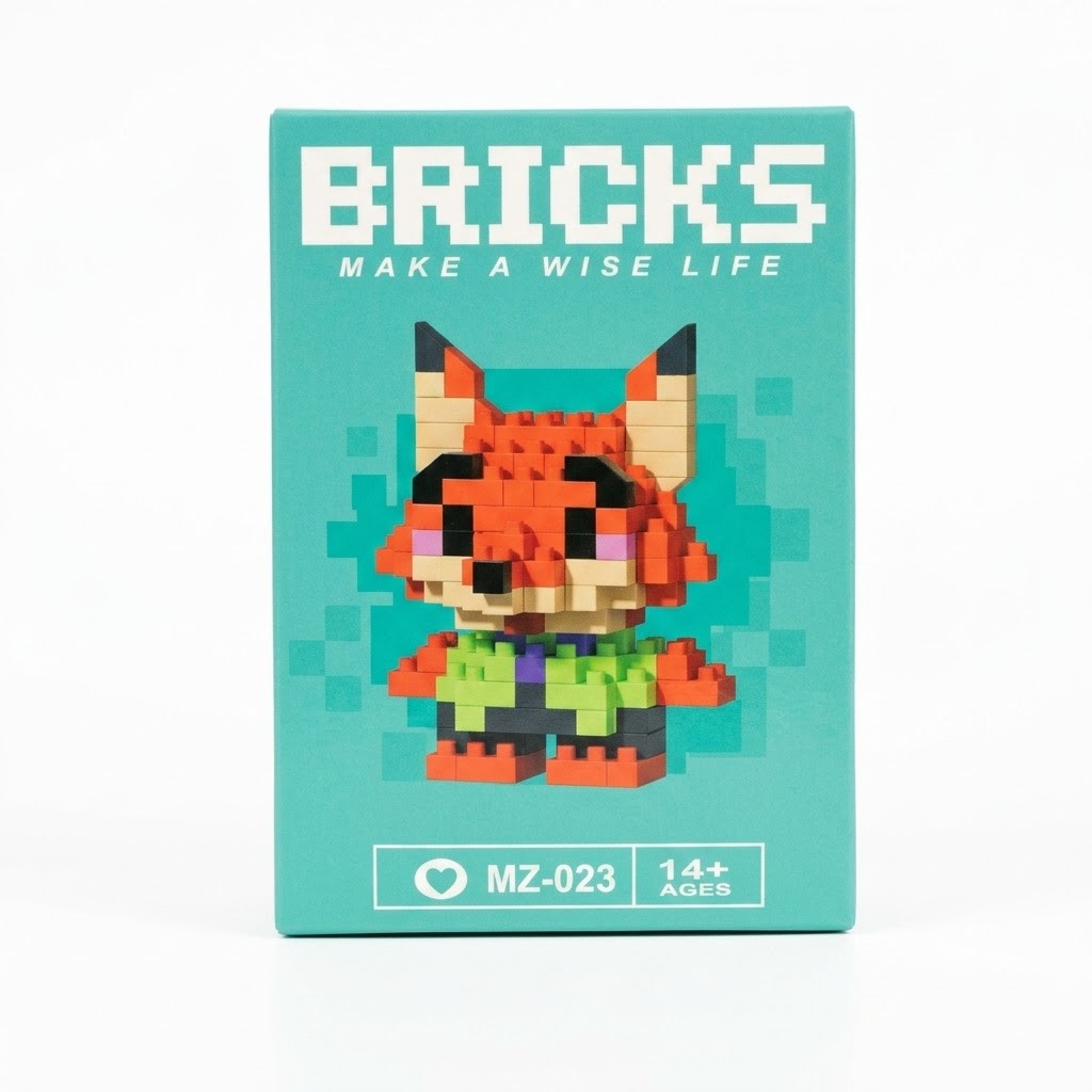 Blok konstruktoru Bricks MZ-023, 14 yaşdan