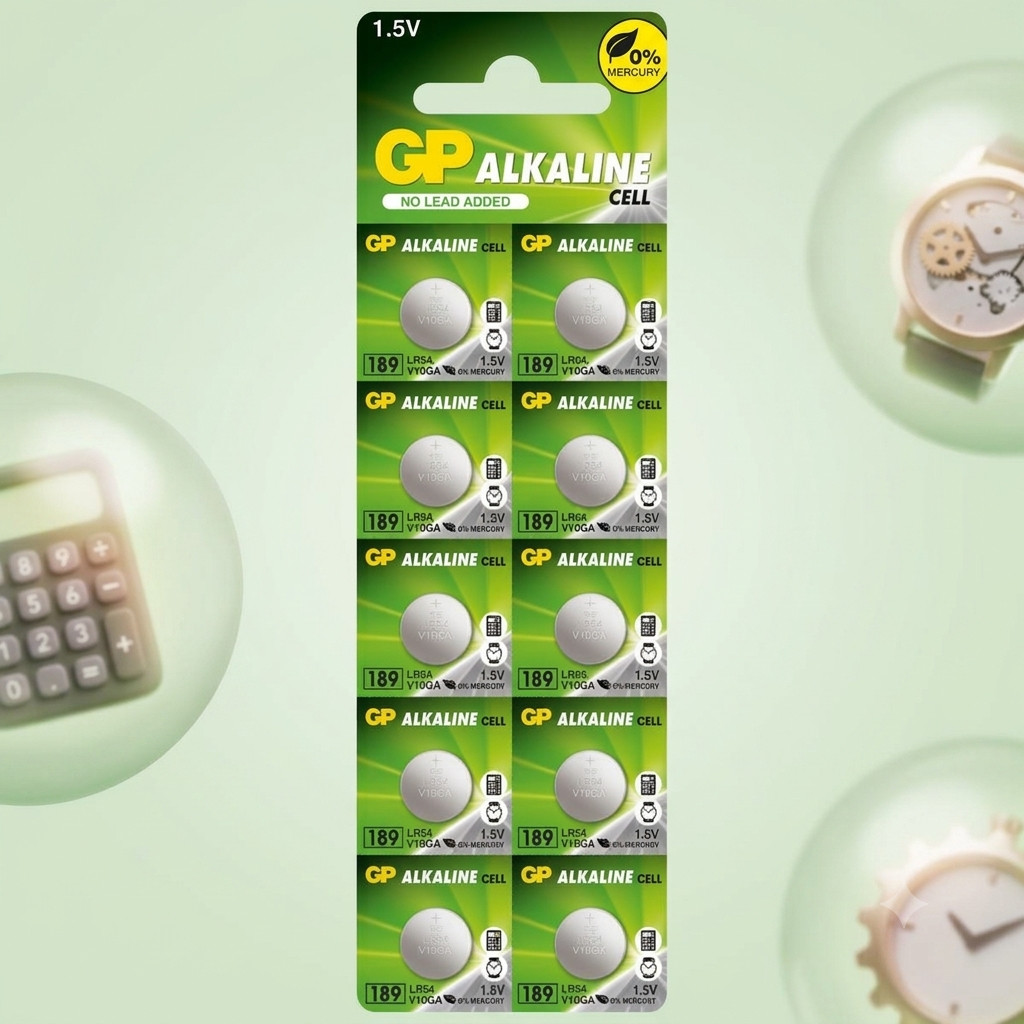 Batareya dəsti GP Alkaline Ultra Plus 189/LR1130 1.5V