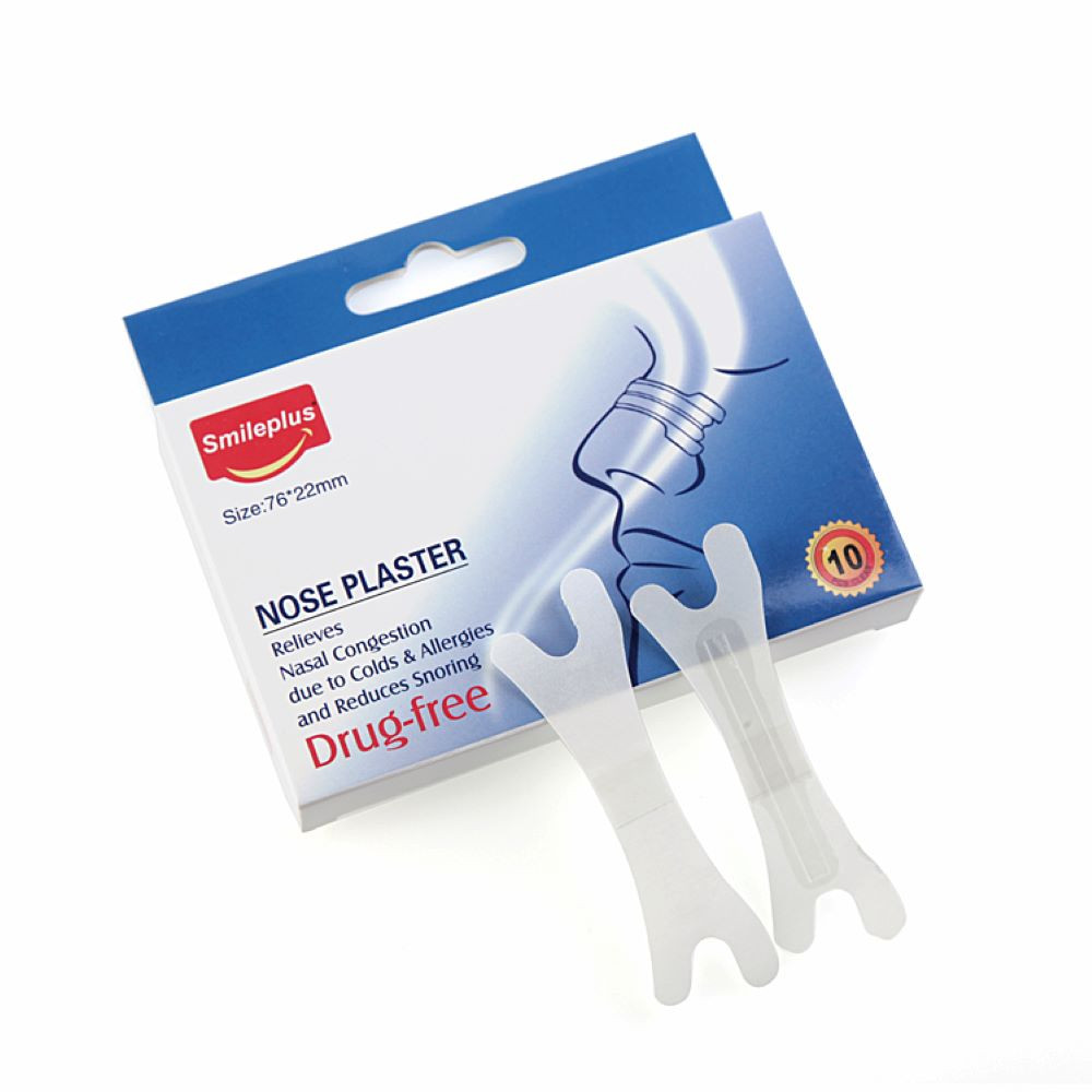 Plastır dəsti xoruldama əleyhinə Smileplus HY8689A, 10 əd