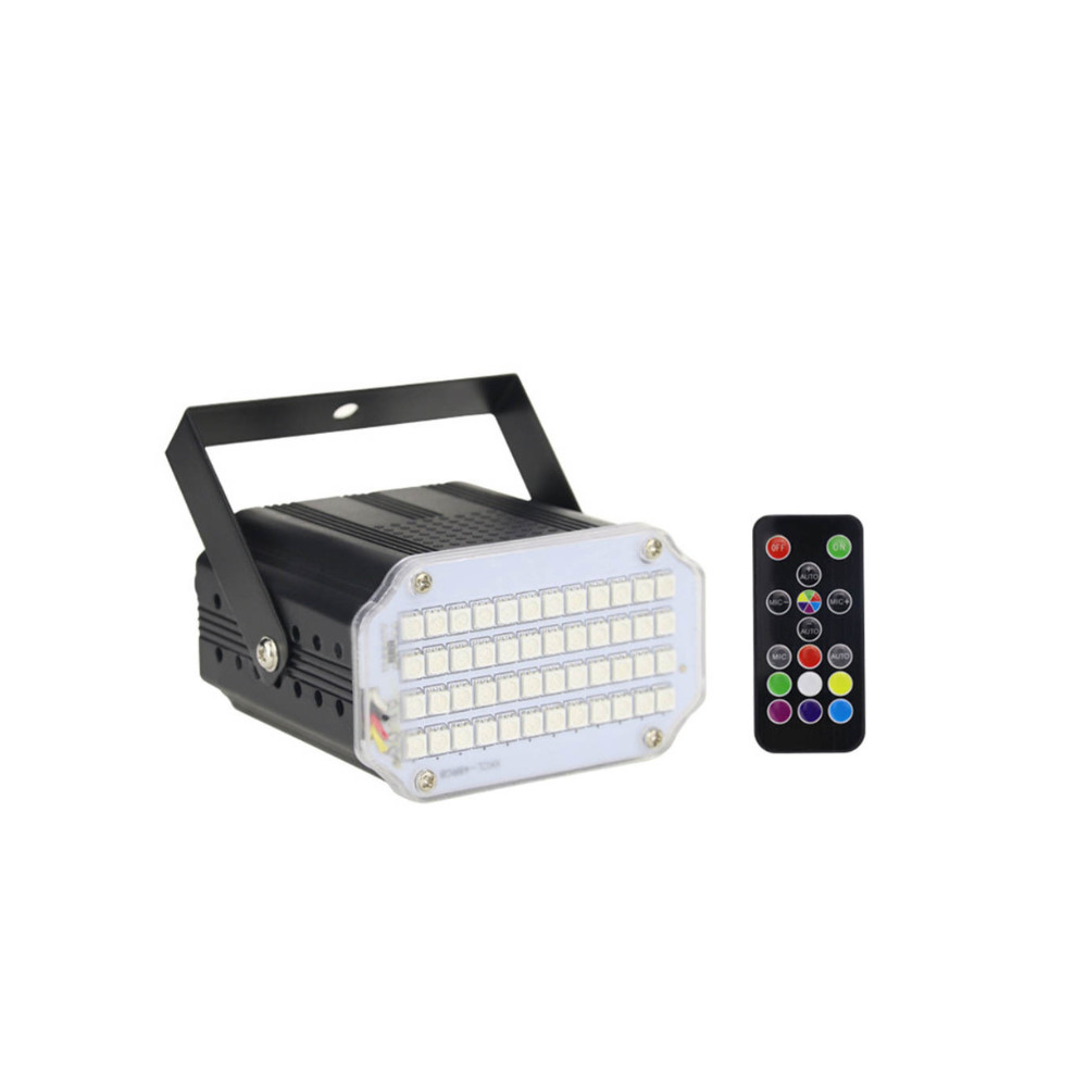 Stroboskop RGB, 10 Vt