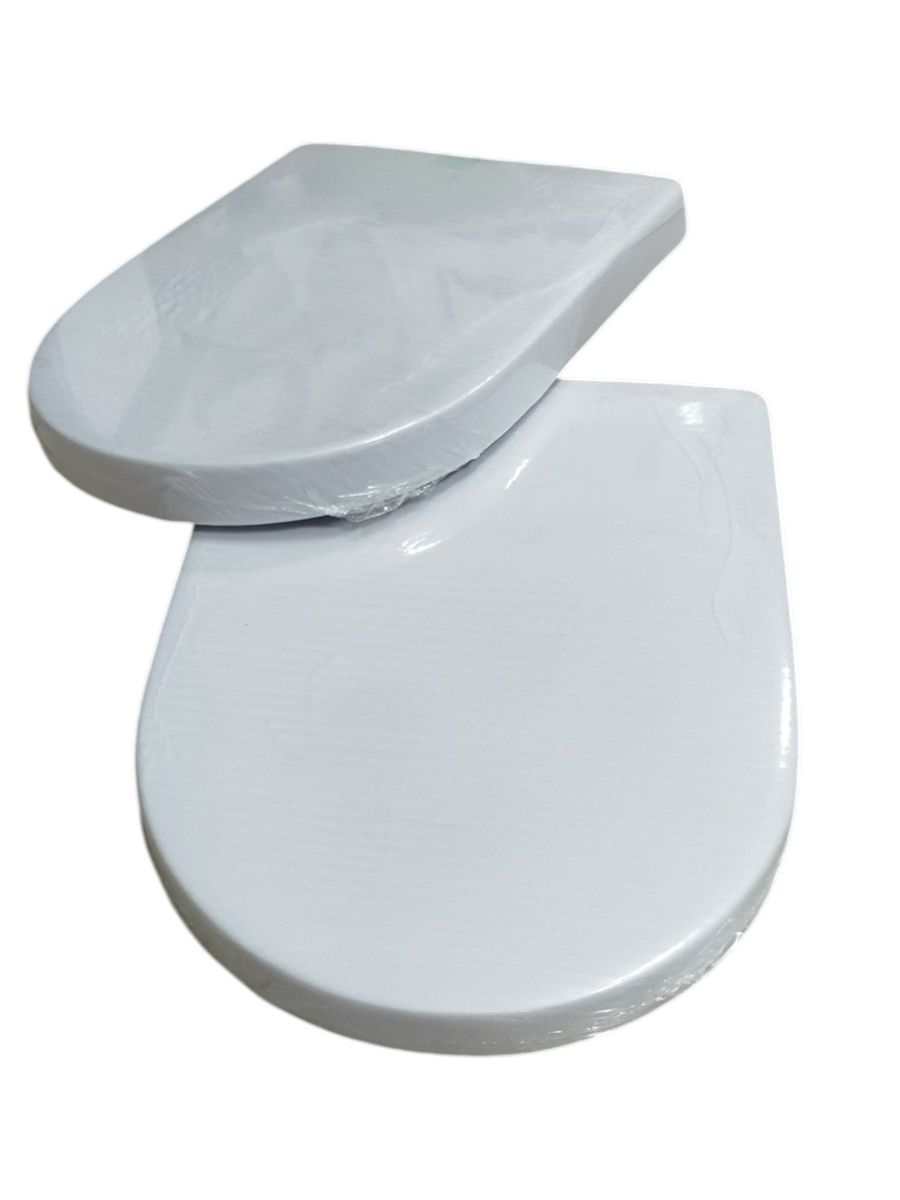 Unitaz üçün qapaq 2440694, oval, akril ağ