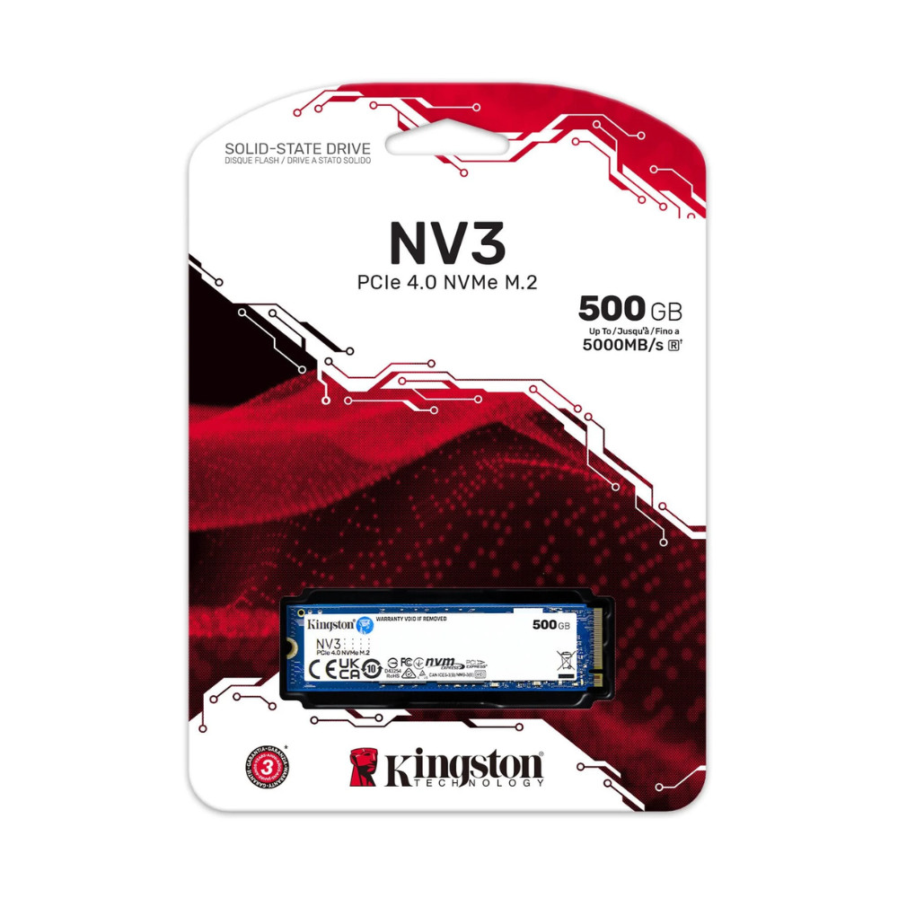 SSD yığıcı Kingston NV3 M.2 1000 Gb SNV3S/1000G