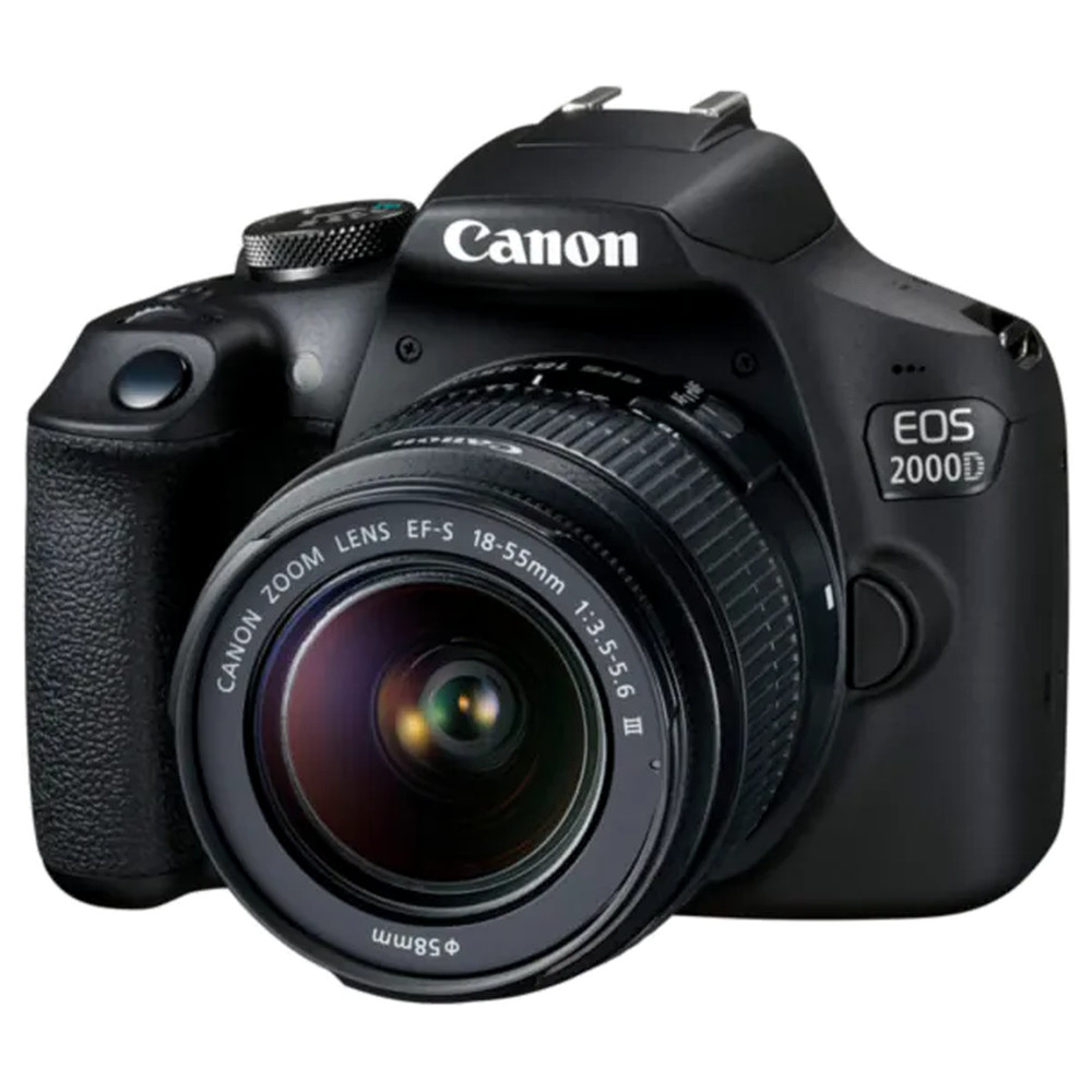 Fotoaparat Canon EOS 2000D BK 18-55 IS II RUK 2728C008