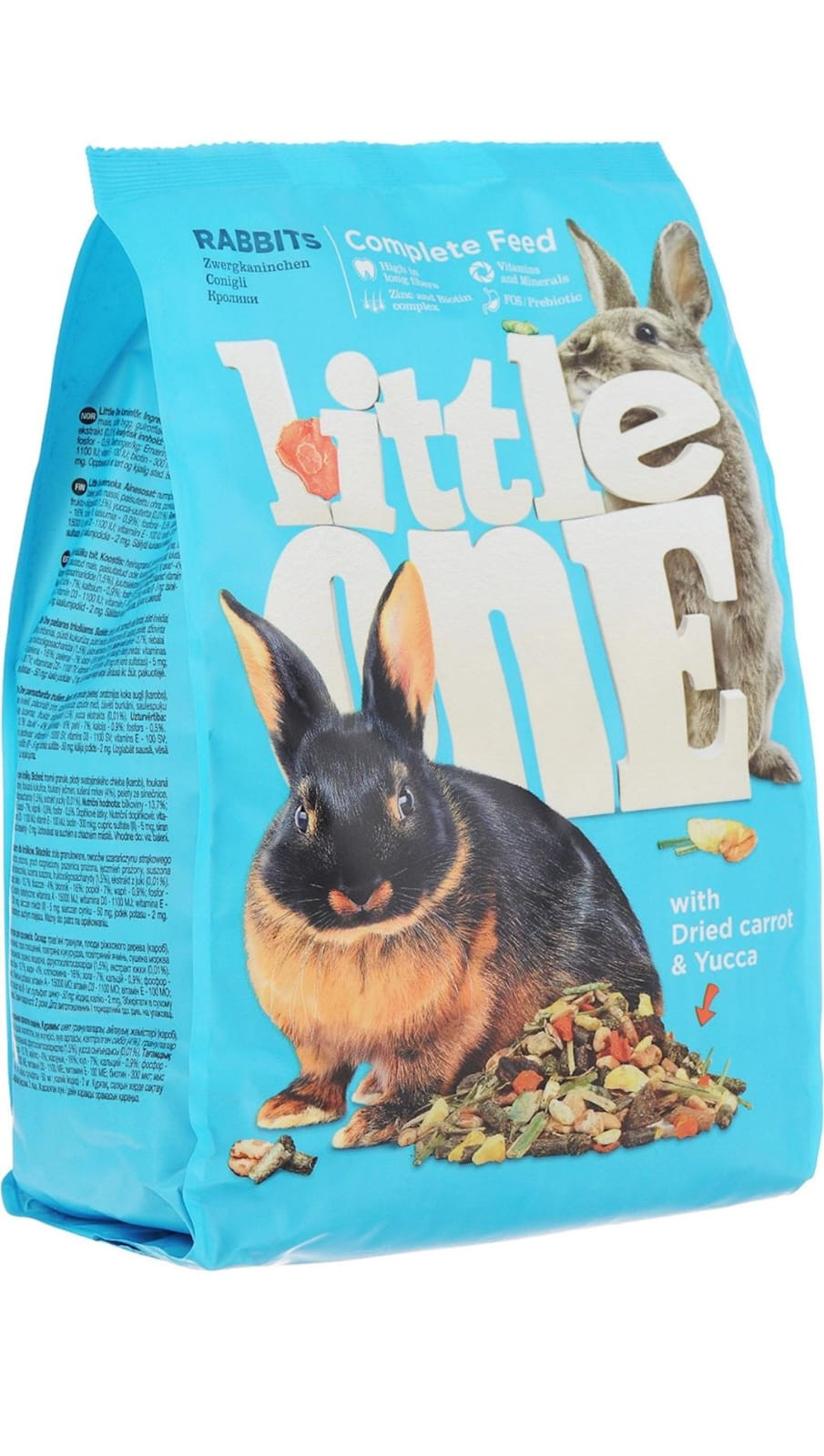 Dovşanlar üçün quru yem Little One, 900 q
