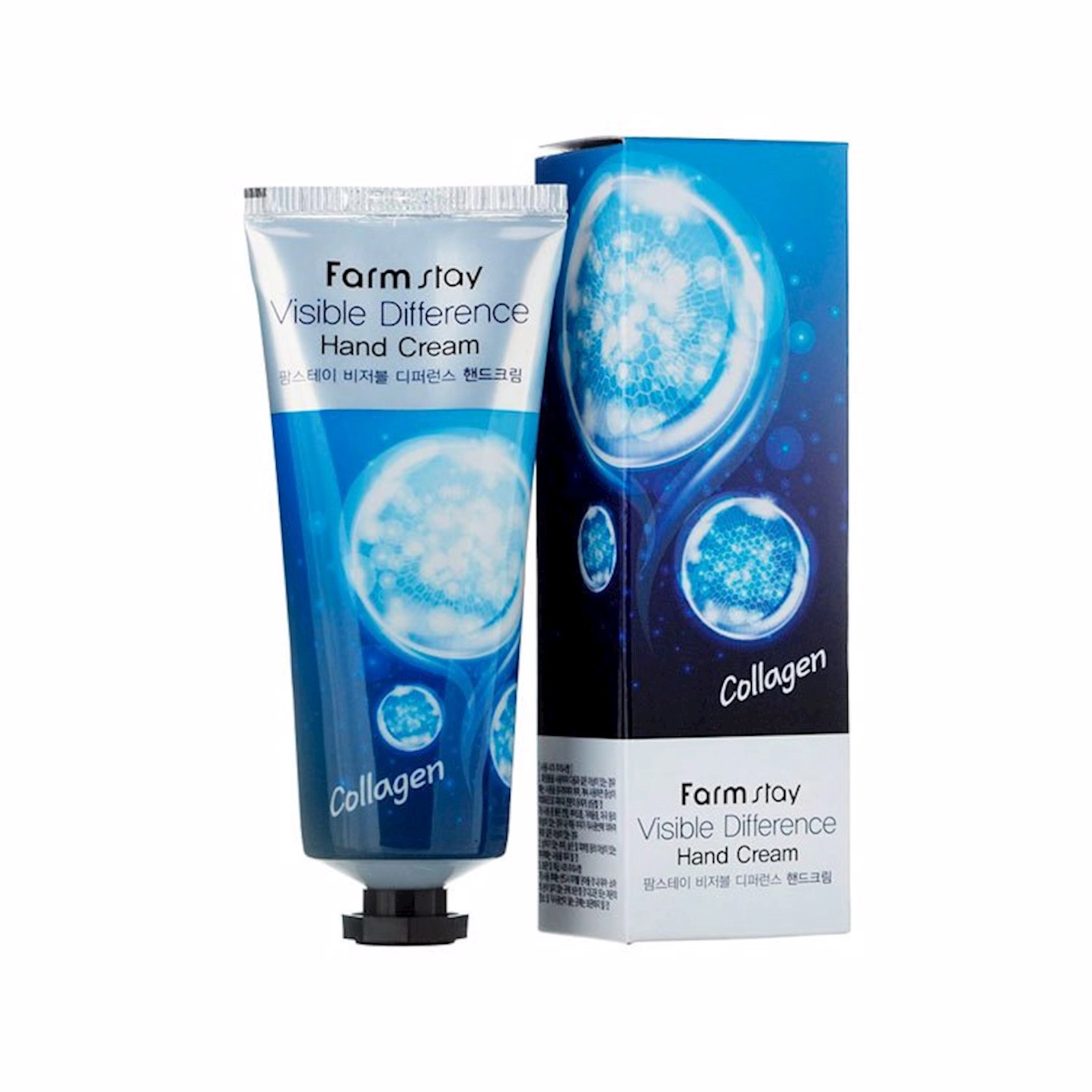 Əl kremi FarmStay Visible Difference Hand Cream Collagen kollagen ilə 100 ml