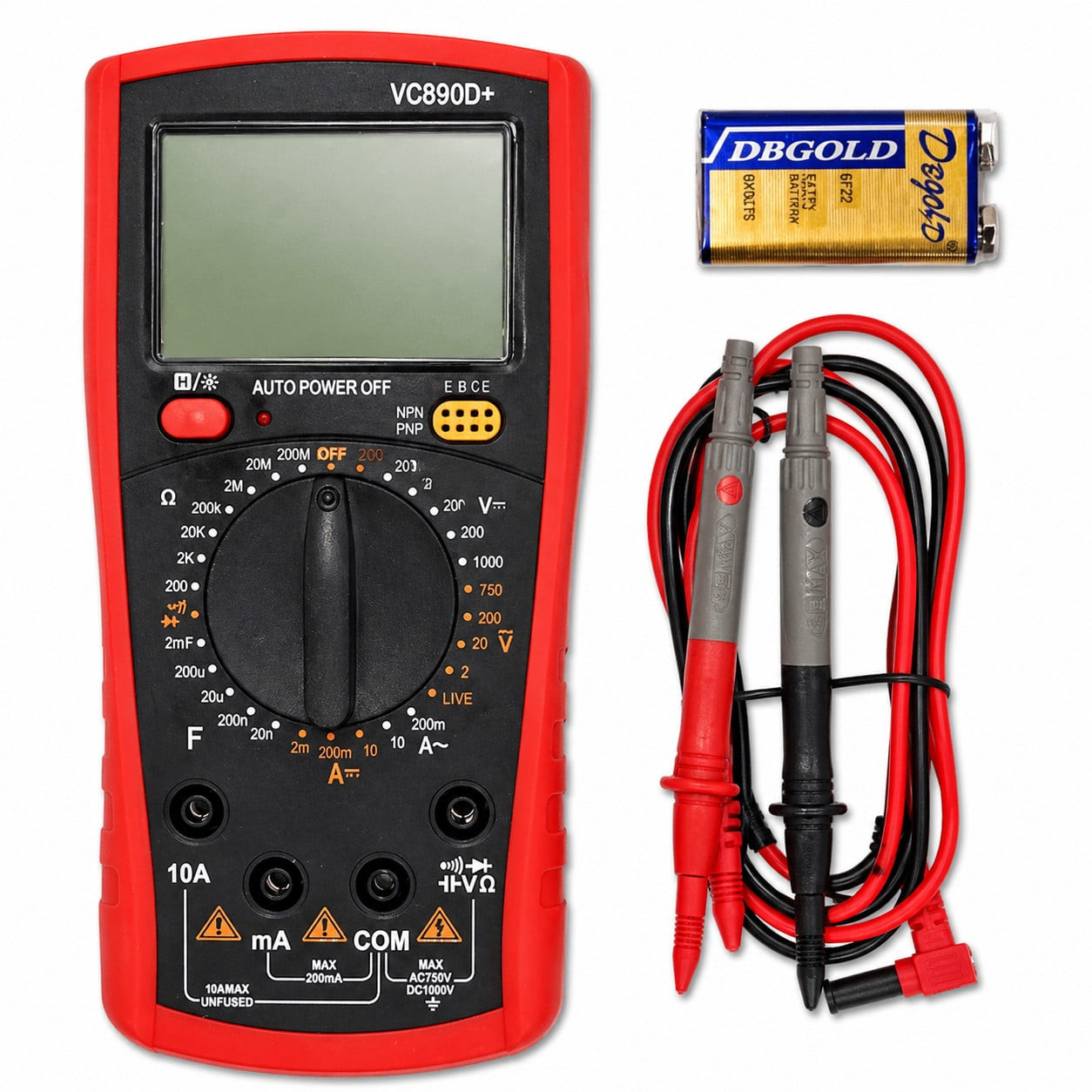 Rəqəmsal multimet Forci UATESV VC890D
