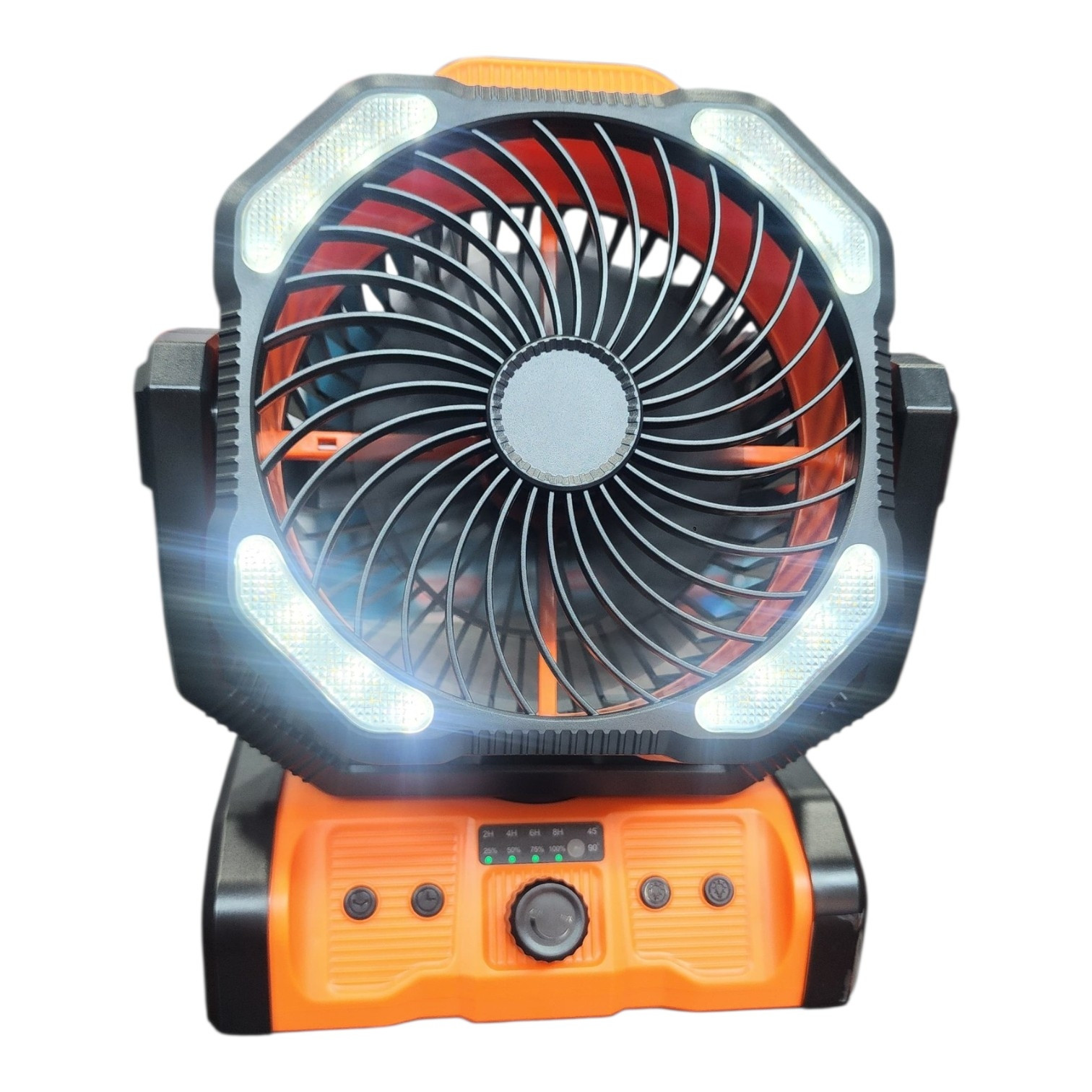Ventilyator No brand masaüstü, 15 Vt, narıncı