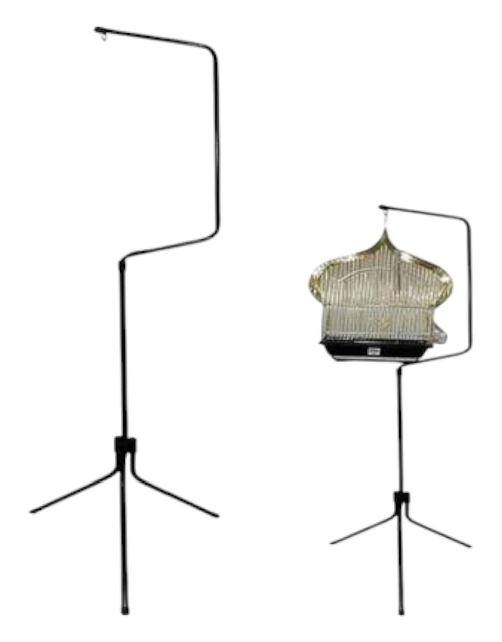 Quş qəfəsi üçün asılqan, metal