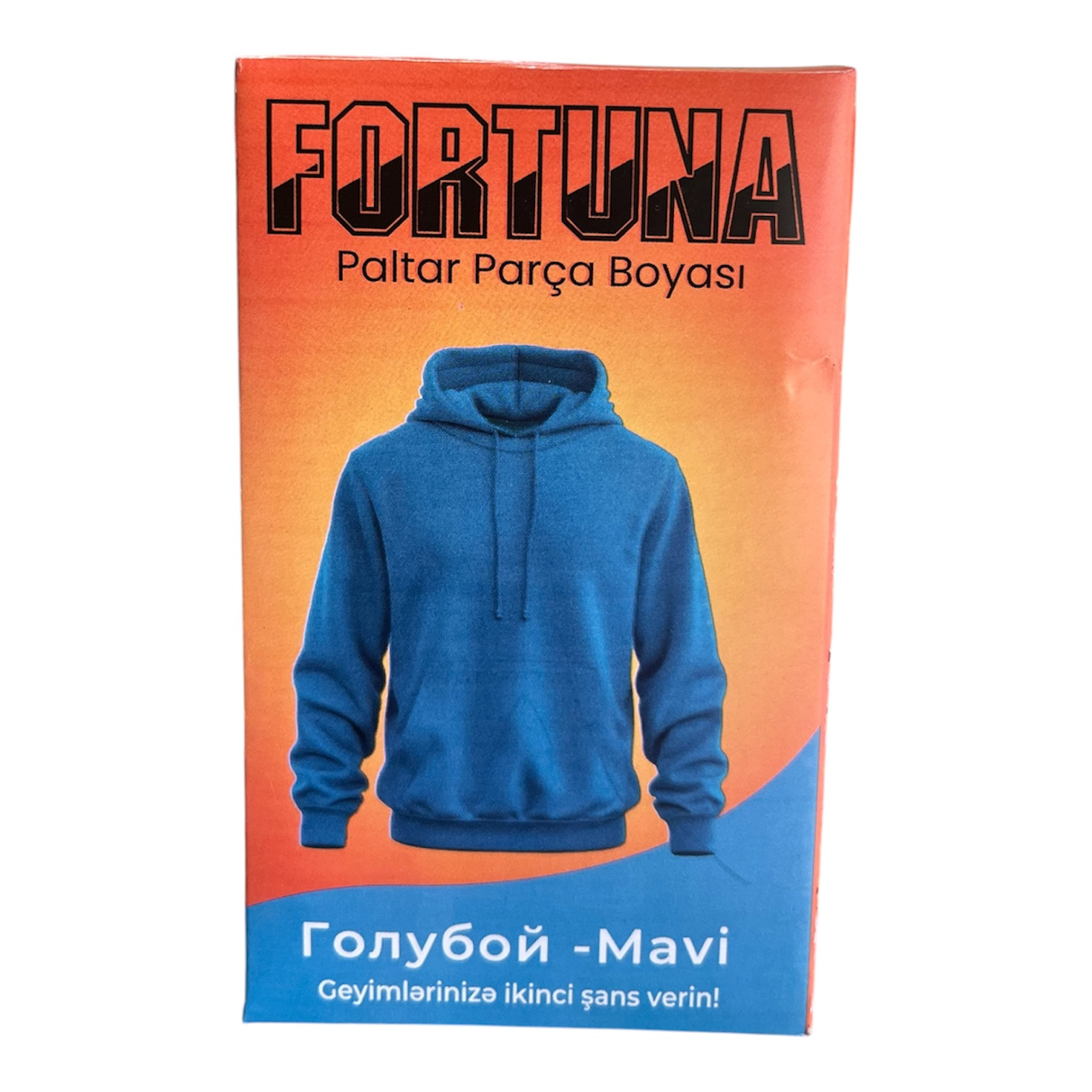 Paltar üçün boya Fortuna, mavi, 15 q