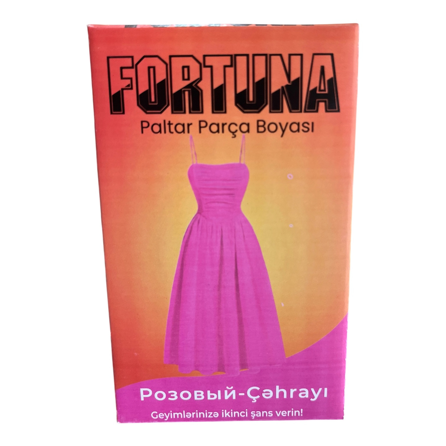 Paltar üçün boya Fortuna, çəhrayı, 15 q