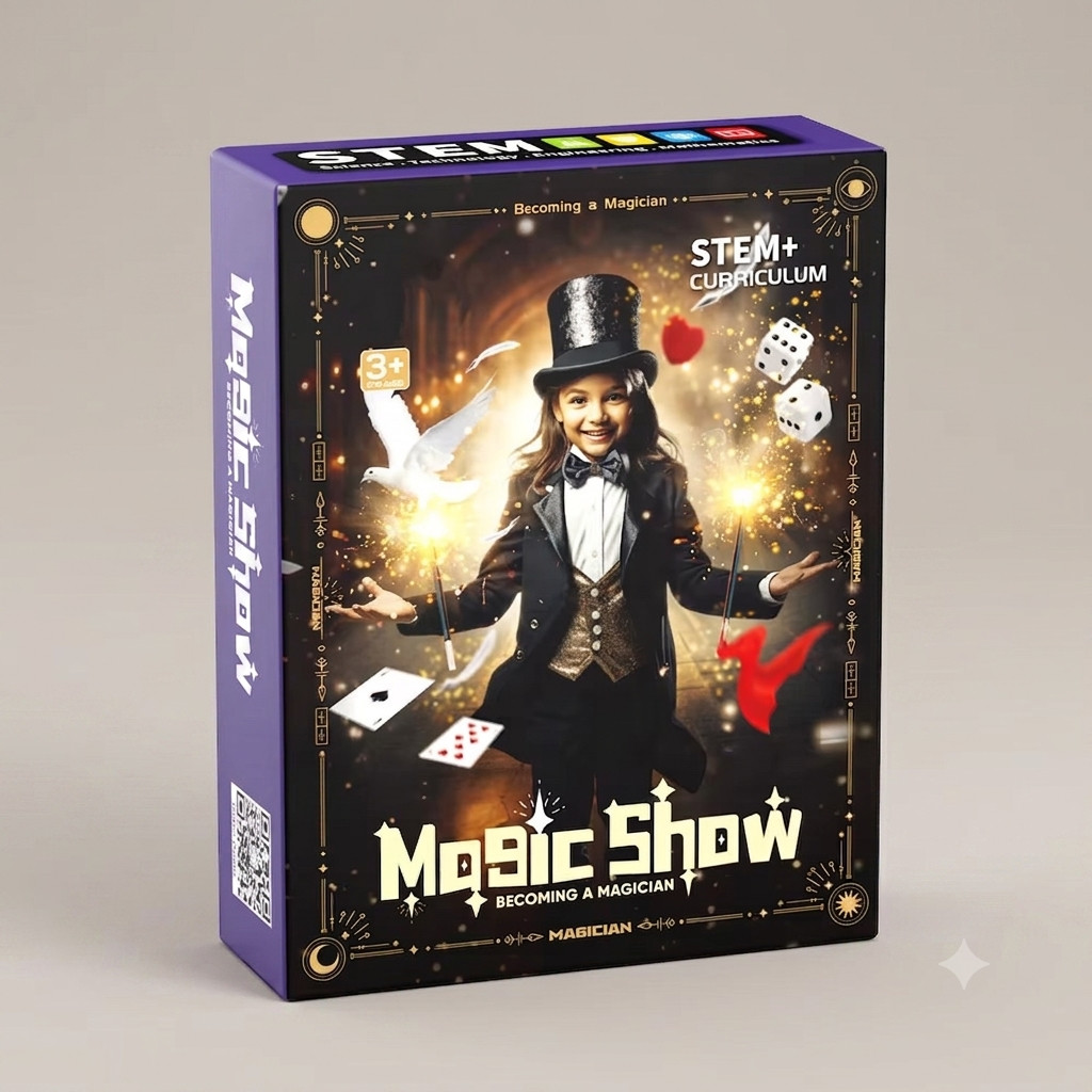 Sehrbaz dəsti Magic Show, 3+ yaş