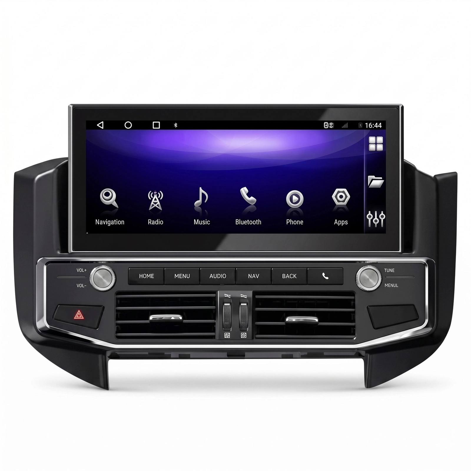 Avtomobil monitoru Clayton 11.8 QLED Sensor Android Mitsubishi Pajero 2006-2016