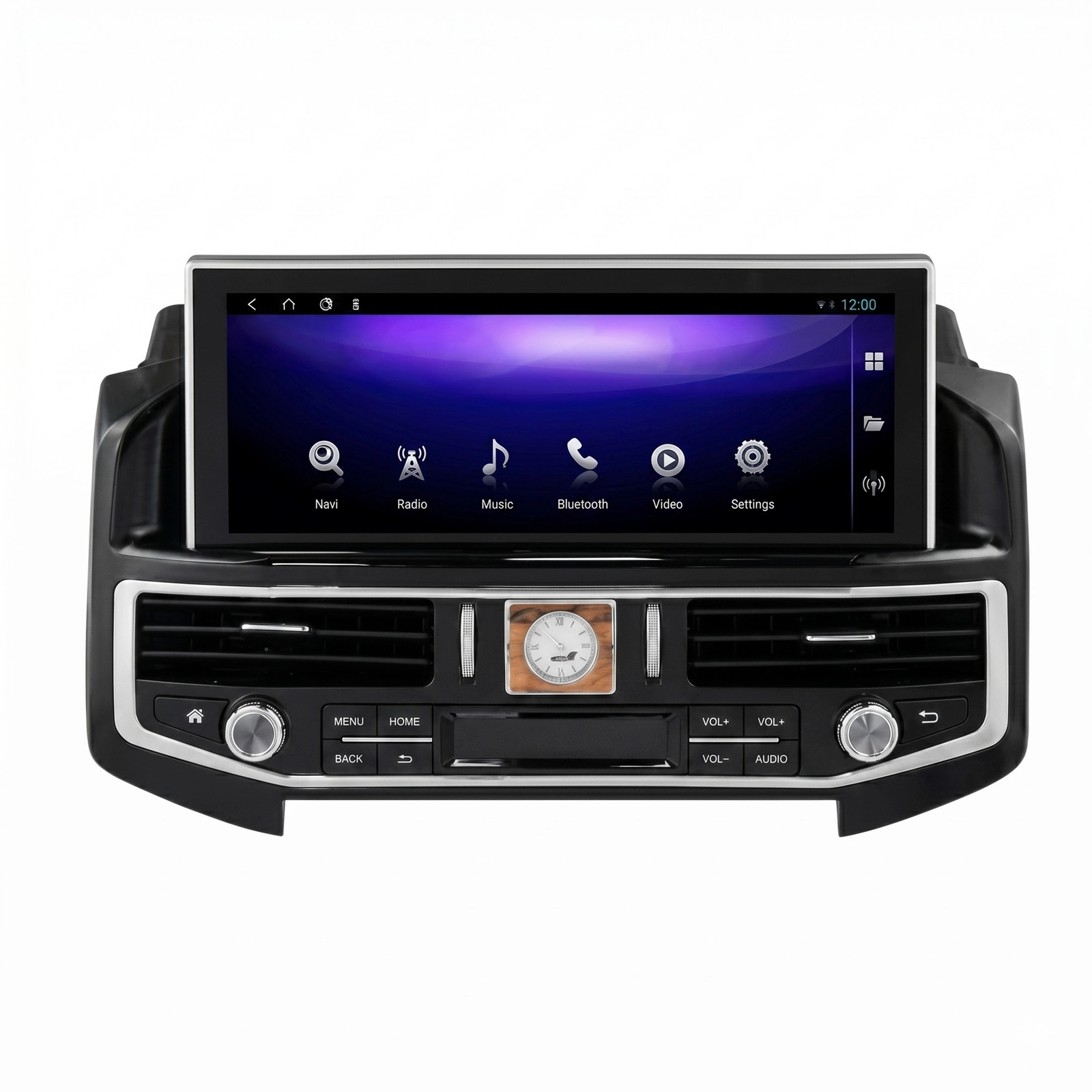 Avtomobil monitoru Clayton 12.3 QLED Sensor Toyota Land Cruiser 2006-2018