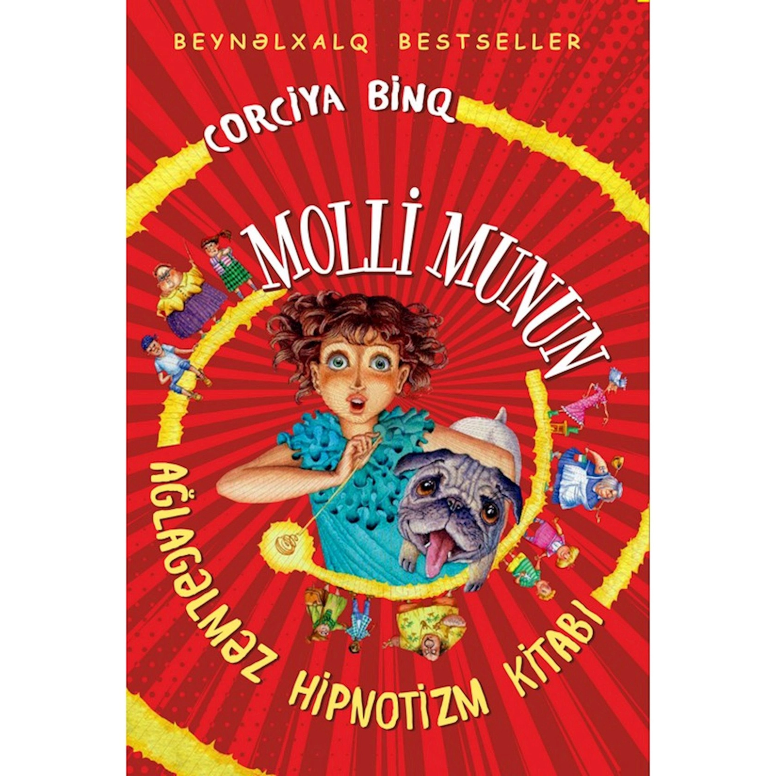 Kitab Molli Munun ağlagəlməz hipnotizm kitabı, müəllif Corciya Binq