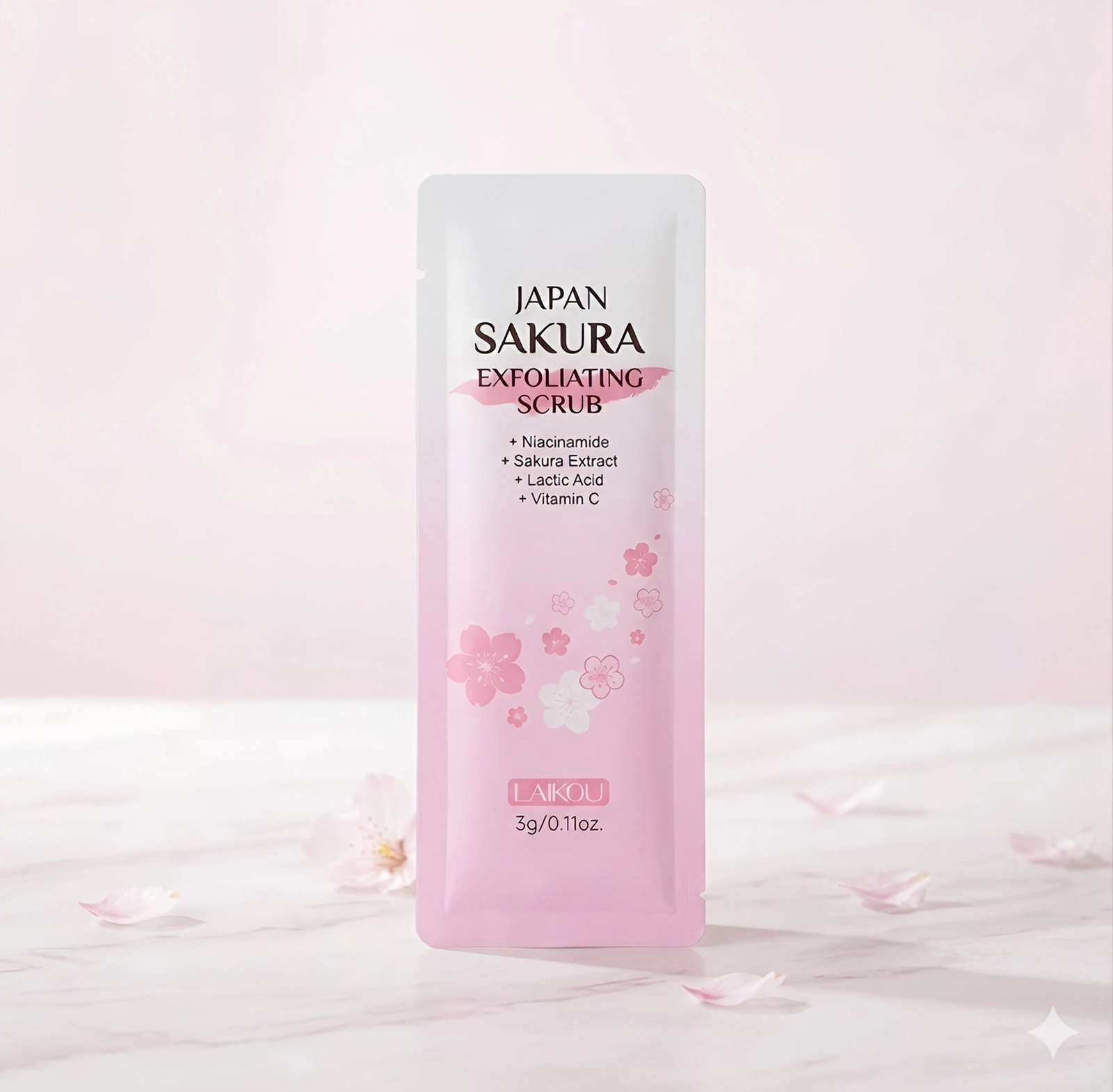 Skrab-pilinq Laikou Japan Sakura, bütün dəri növləri üçün, 3 ml