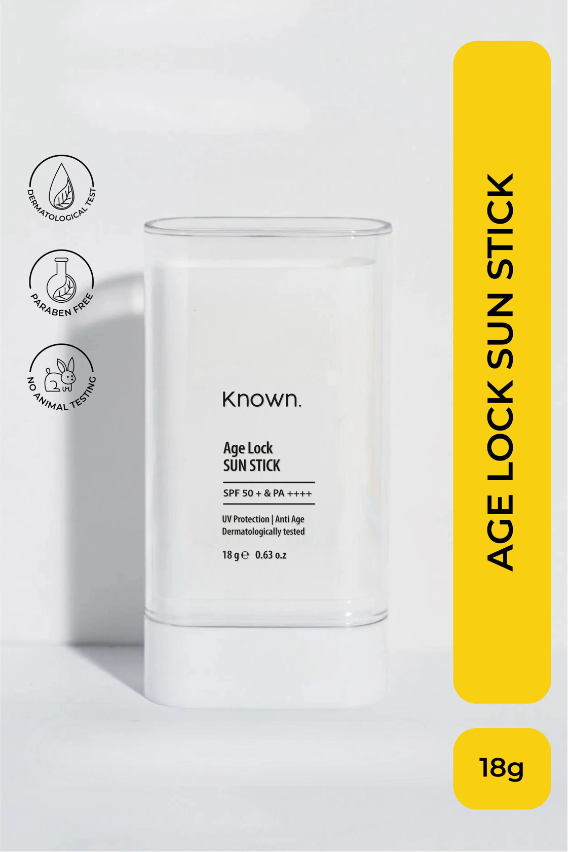 Günəşdən qoruyucu stik Known Very High Sun Protection SPF50, 18 q