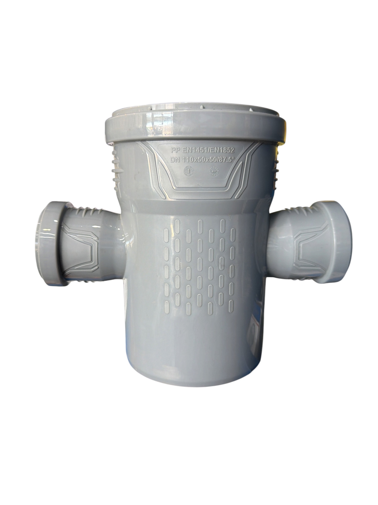 Kanalizasiya fitinqi Rosturplast 100x50 mm, boz