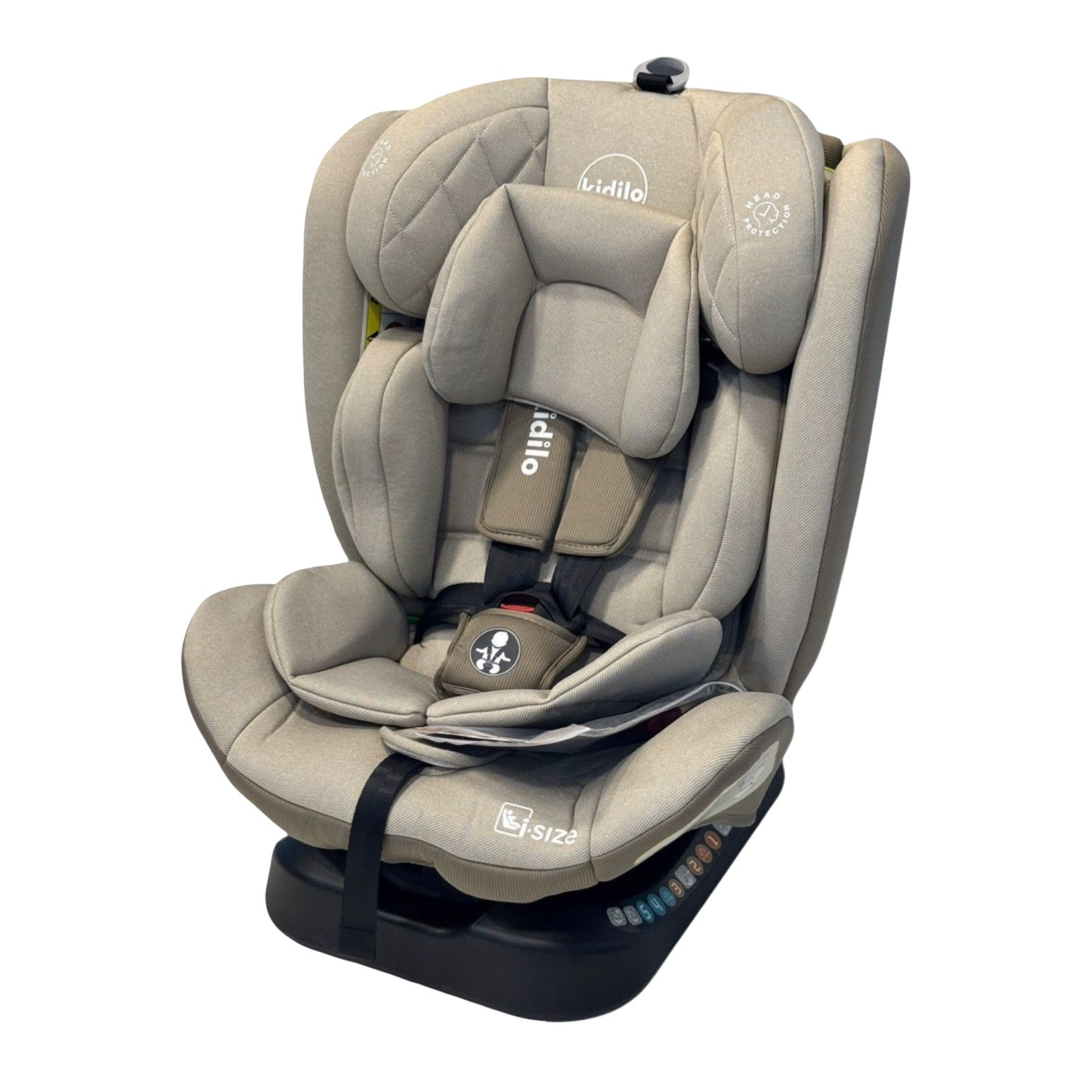 Avtomobil beşiyi Kidilo 0/1 (18 kq qədər) bej Isofix YT25-243